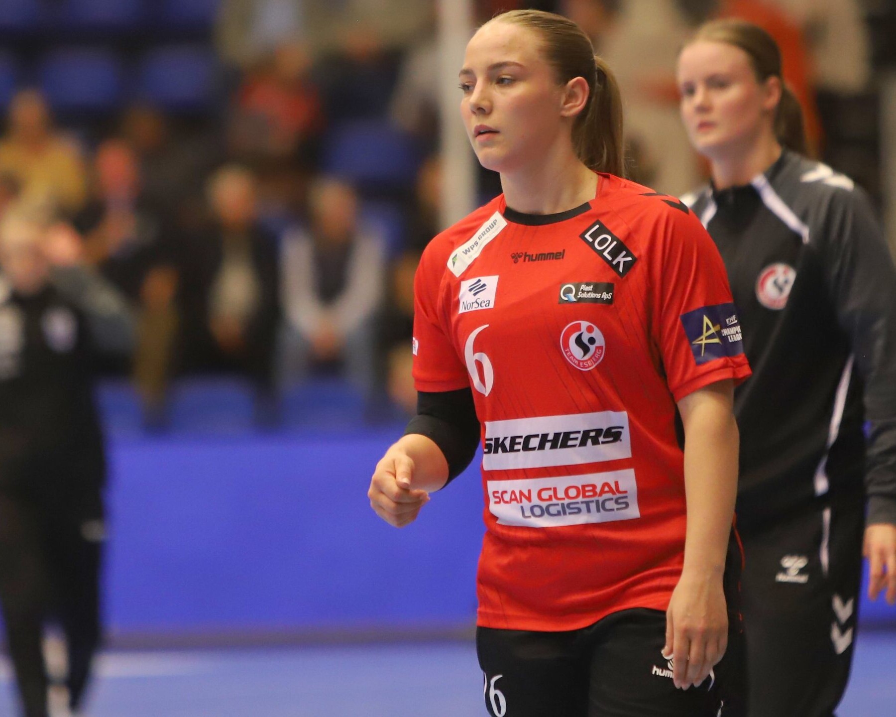 Udtrykket er vigtigt - og Zoe Sprengers startede anden halvleg med tre scoringer. Foto: Johnny Tauman.