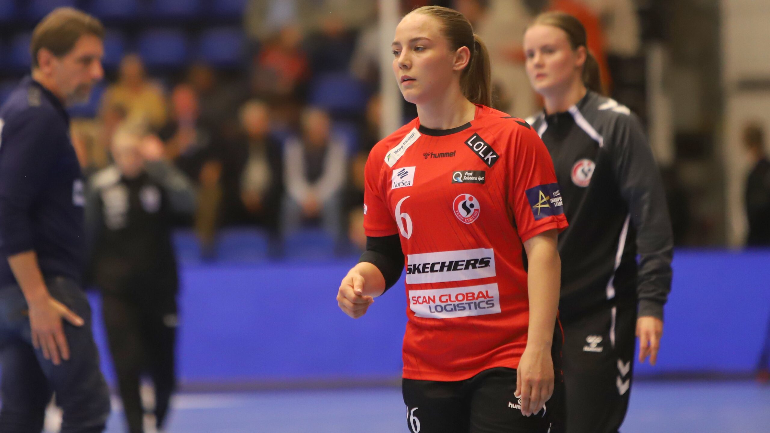 Udtrykket er vigtigt - og Zoe Sprengers startede anden halvleg med tre scoringer. Foto: Johnny Tauman.