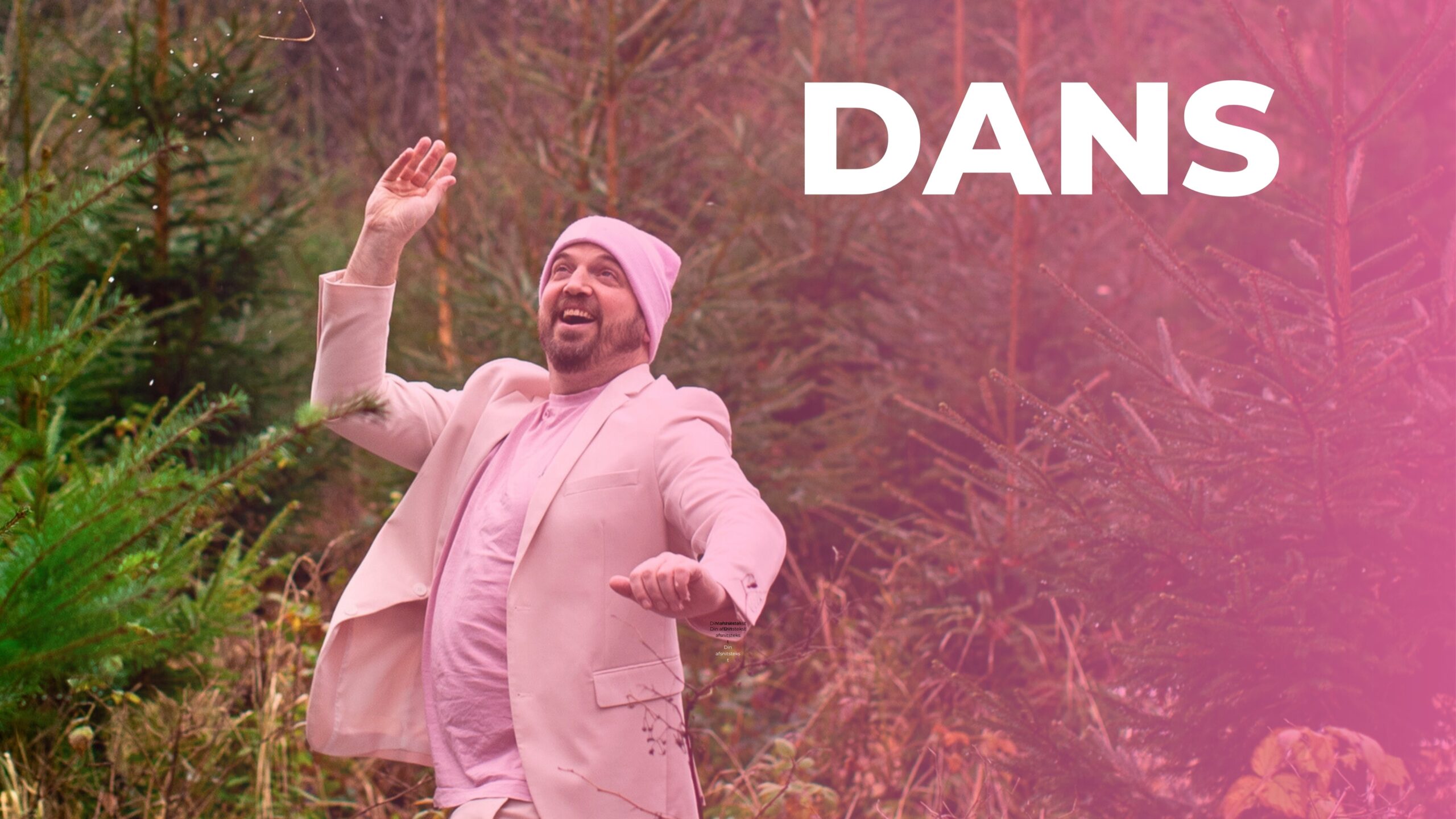 Udsnit af PopFars coverart til singlen "Dans". PR-foto.