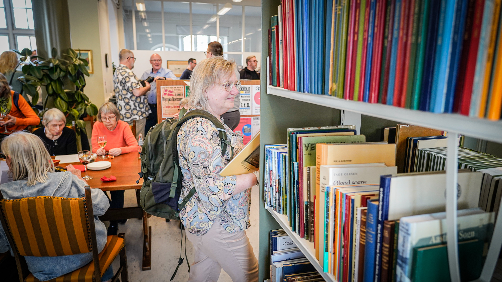 Forhåbningen er, at flere af byens indbyggere aktivt vil benytte sig af Esbjerg Byhistoriske Arkiv - både qua de nye digitale tiltag, men også ved at møde op i læsesalen. Foto: Fjodor Pedersen.