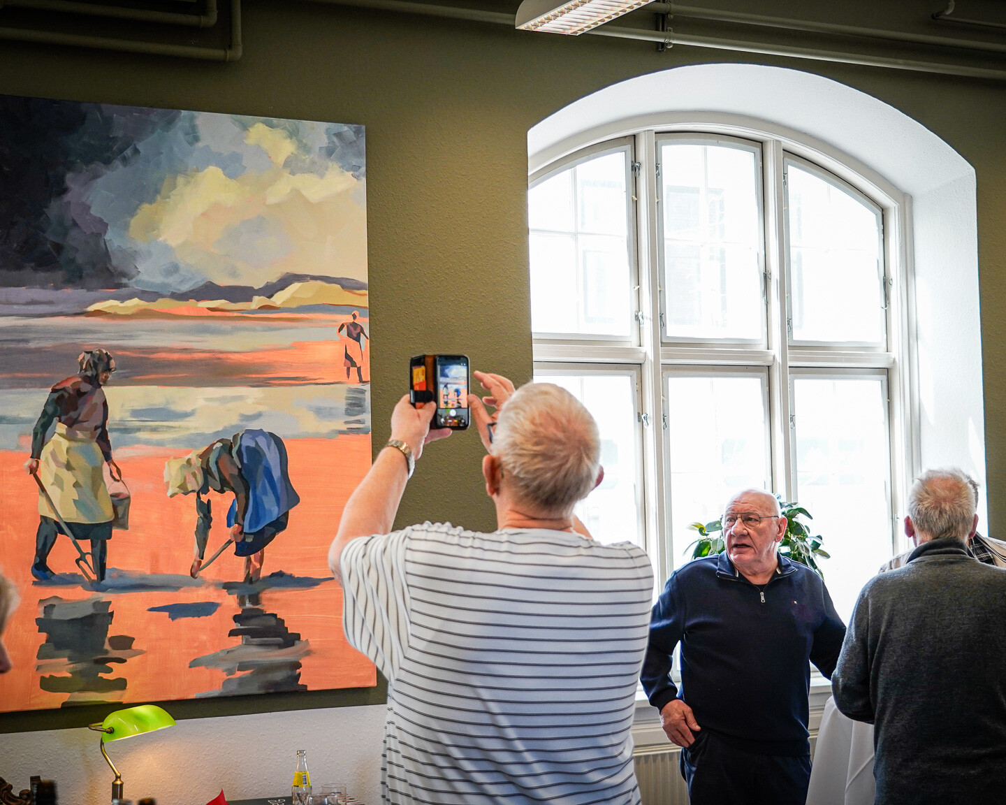 Agnete Brinchs Ormegraverne var på mange måder centrum for dagens begivenhed på Esbjerg Byhistoriske Arkiv. Foto: Fjodor Pedersen.