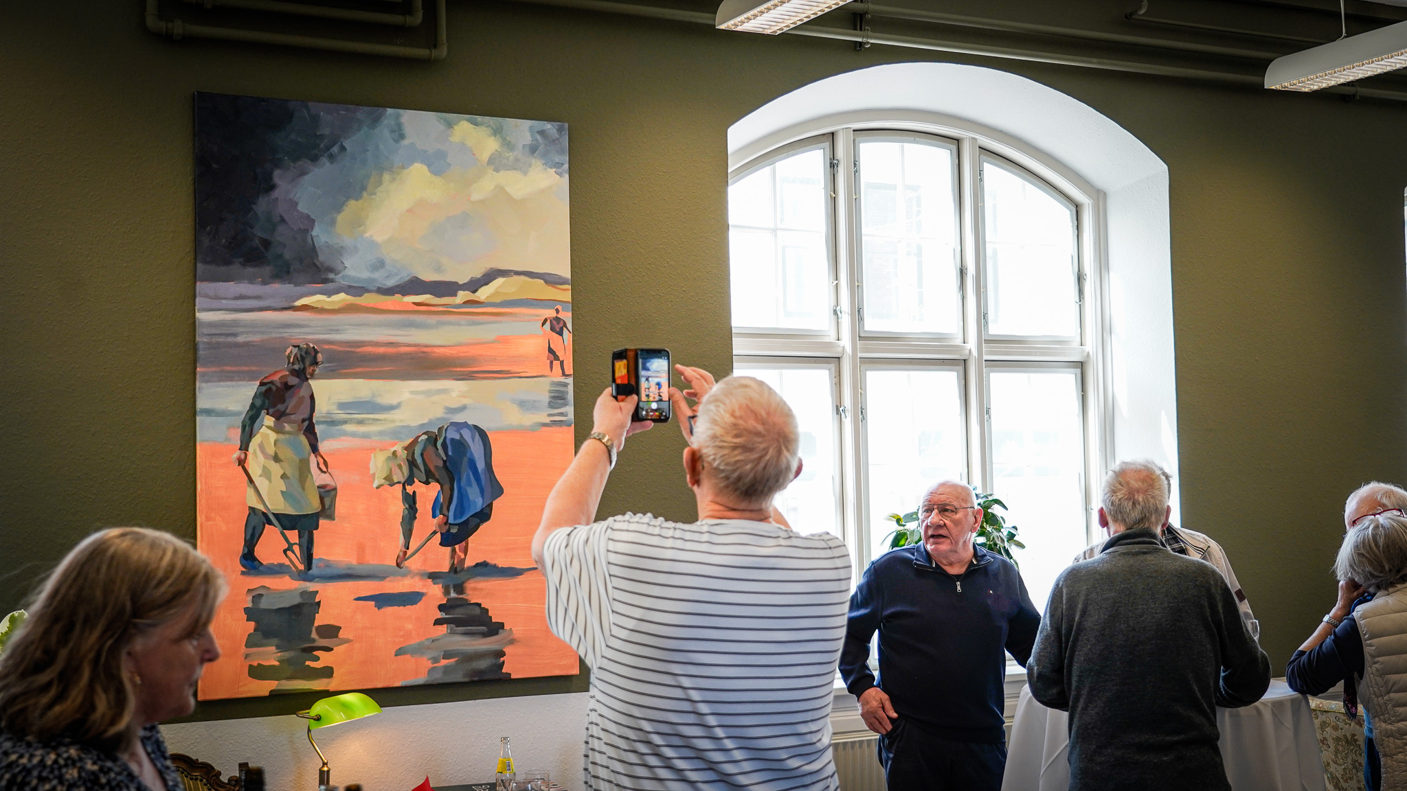 Agnete Brinchs Ormegraverne var på mange måder centrum for dagens begivenhed på Esbjerg Byhistoriske Arkiv. Foto: Fjodor Pedersen.