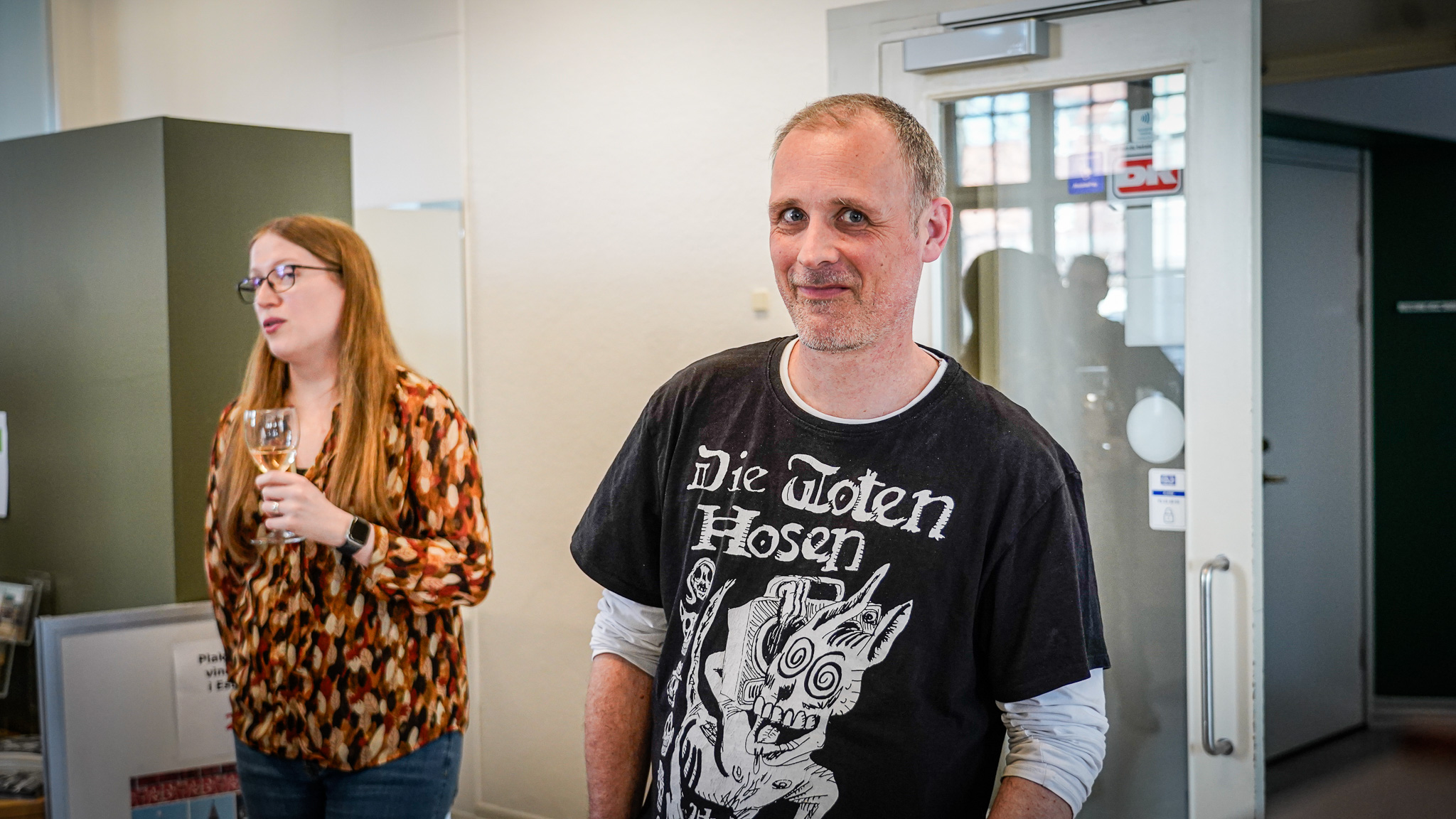 Arkivar Lars Hyldahl Brockhoff er blandt arkivets cirka 14 ansatte. Herudover er omkring 30 frivillige tilknyttet arkivet. Foto: Fjodor Pedersen.