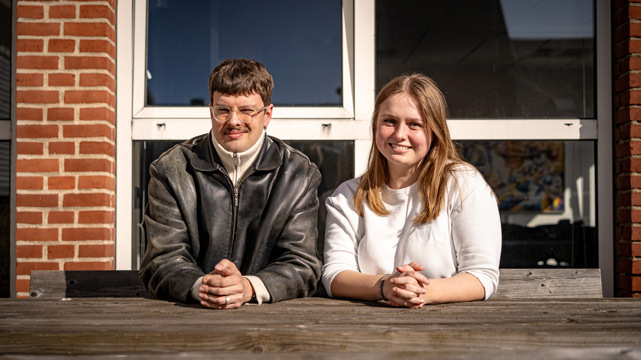 Niels Vigerslev, 32, fra Viborg, er instruktør og Astrids partner in crime på Super8 og den aktuelle film. Han har tidligere været med til at lave TV 2-dokumentarserien Feel free to fuck up. Foto: Fjodor Pedersen.