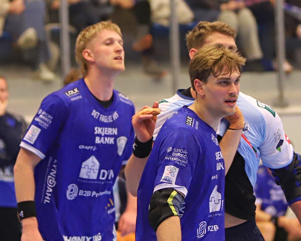 Karl Wallinius spiller ofte over stregen - i dag mod TMS kostede det tre udvisninger. Foto: Johnny Tauman.