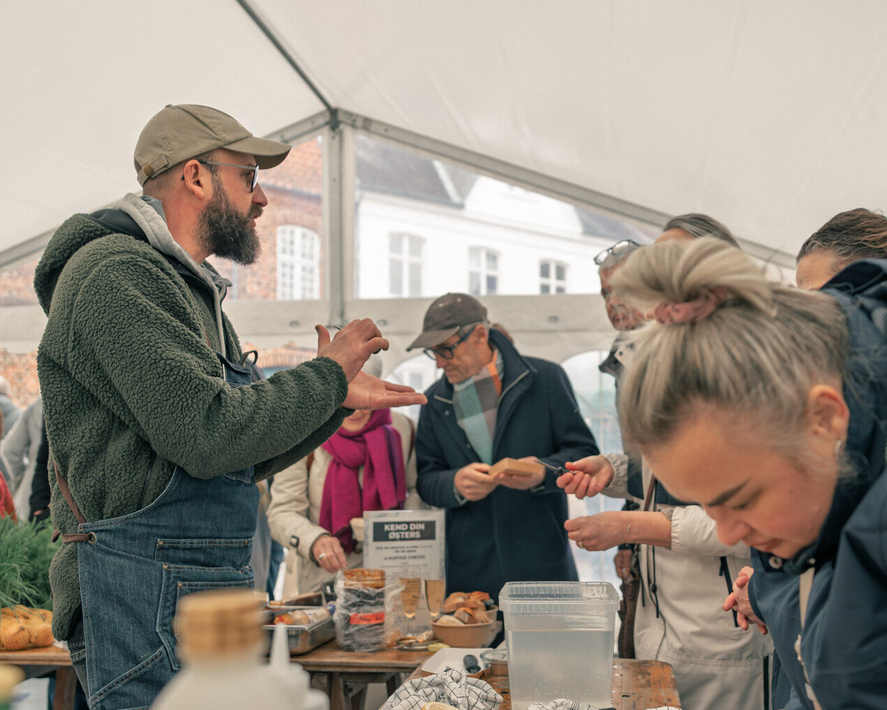 Festivalen bød på smagsoplevelser og indblik i Vadehavets råvarer – nu vist på tysk tv. Foto: Thomas Rytter/Storytellers.dk