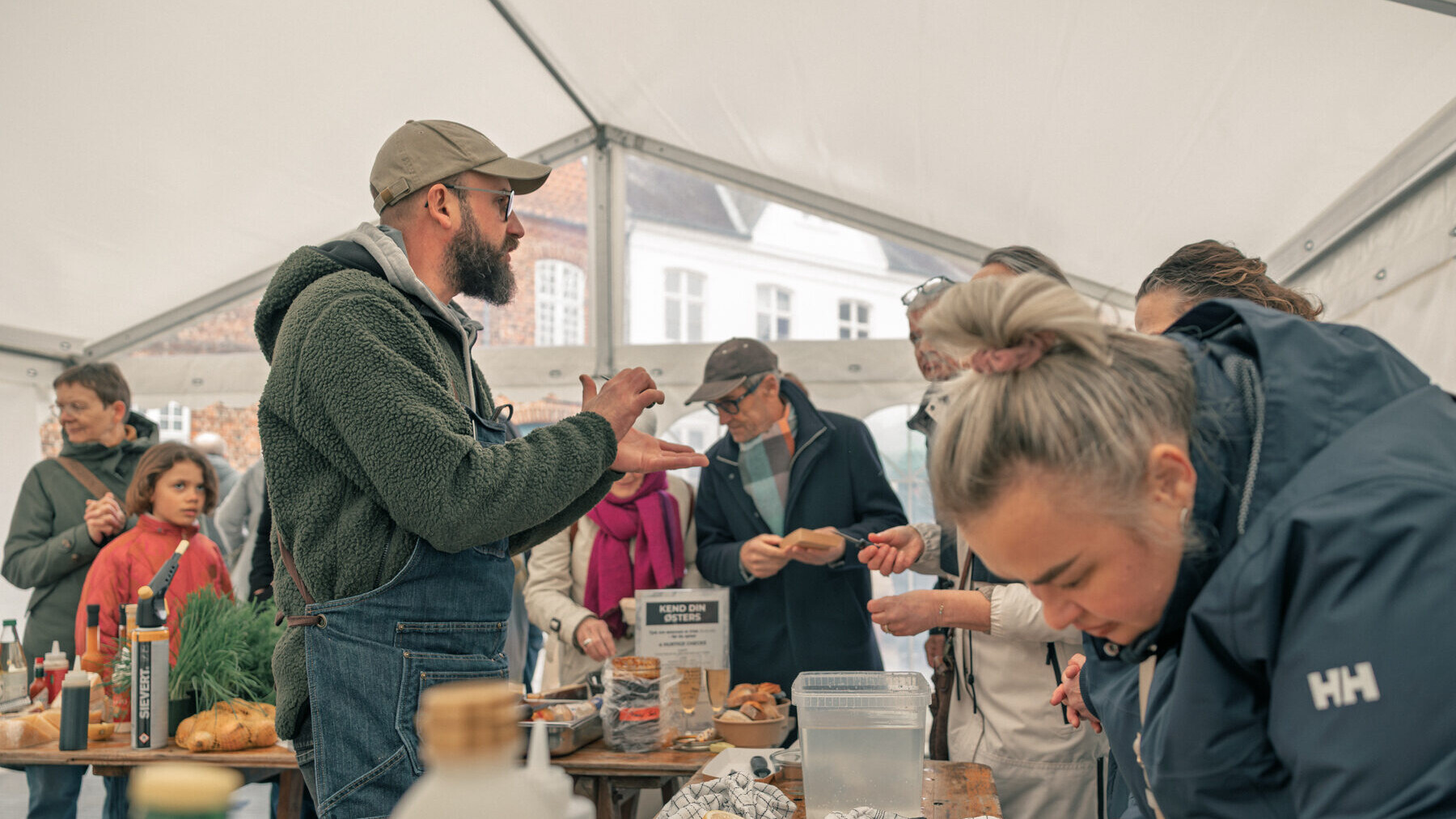 Festivalen bød på smagsoplevelser og indblik i Vadehavets råvarer – nu vist på tysk tv. Foto: Thomas Rytter/Storytellers.dk