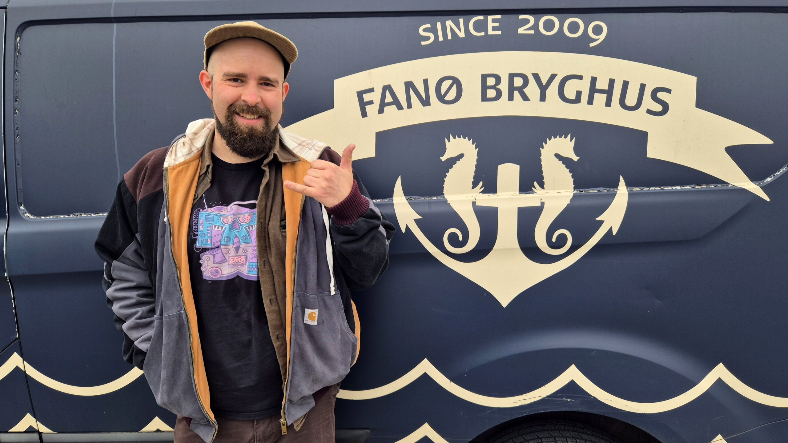 Fanø Bryghus er blandt de mange lokale virksomheder, der på både den ene og den anden måde tager del i løbet. Foto: Camilla Uth.