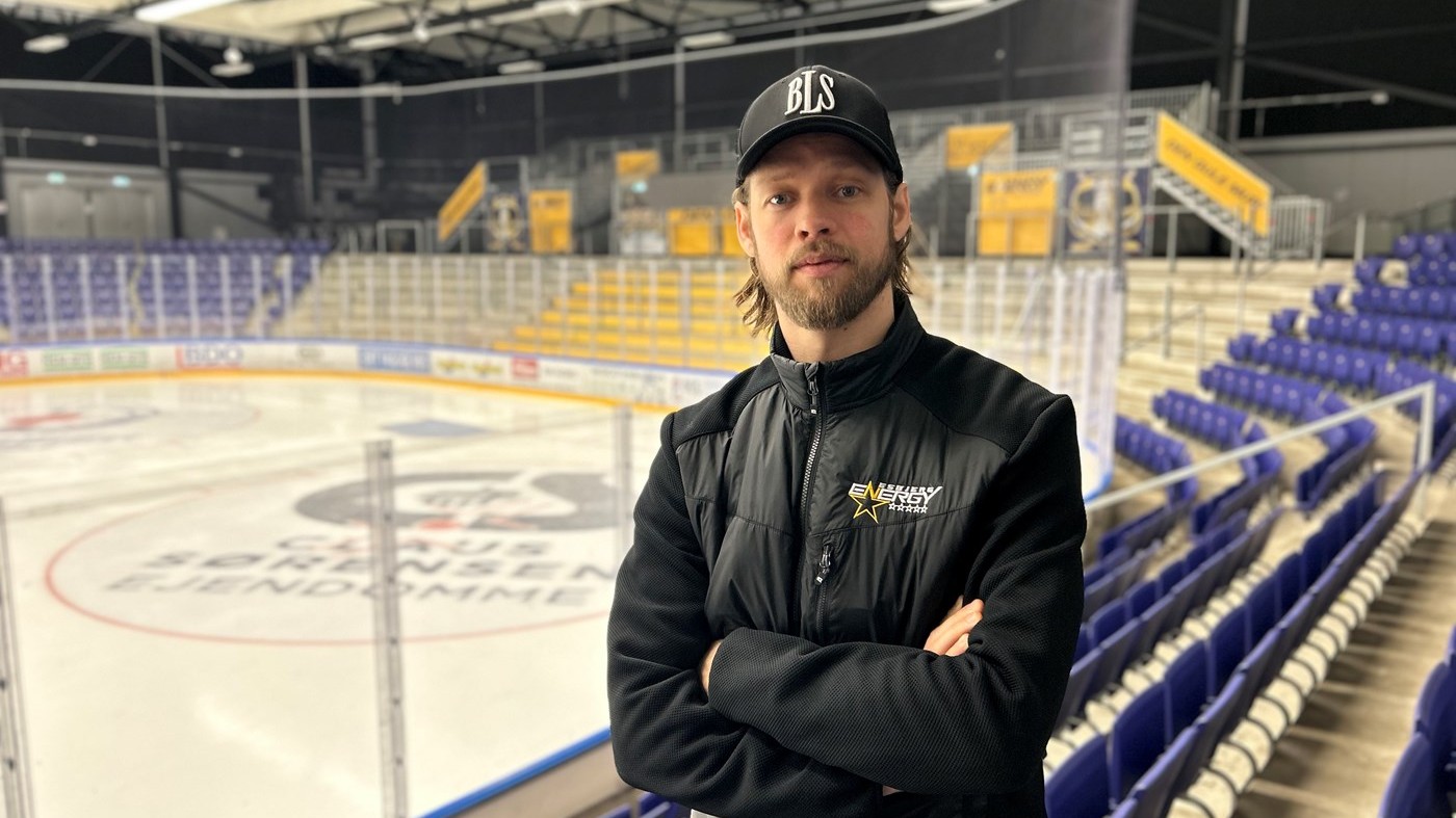 Siden hjemkomsten til Esbjerg nåede Philip Larsen at spille tre sæsoner for Energy – og nu skal han være med til at forme klubbens fremtid fra sidelinjen. Pressefoto.