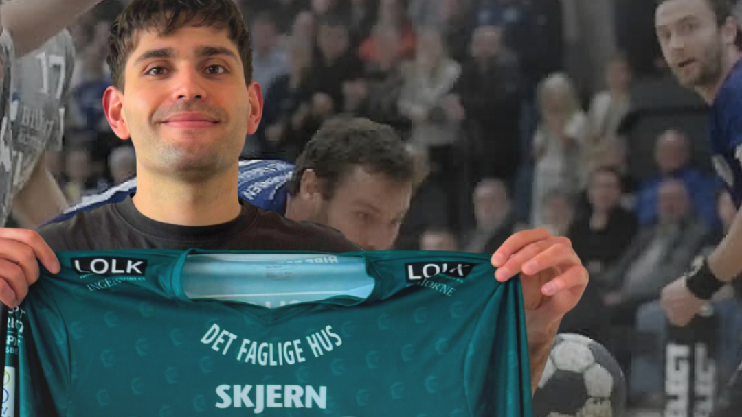 Salah Boutaf skifter fra GOG på en toårig aftale. Pressefoto: Ribe-Esbjerg HH.
