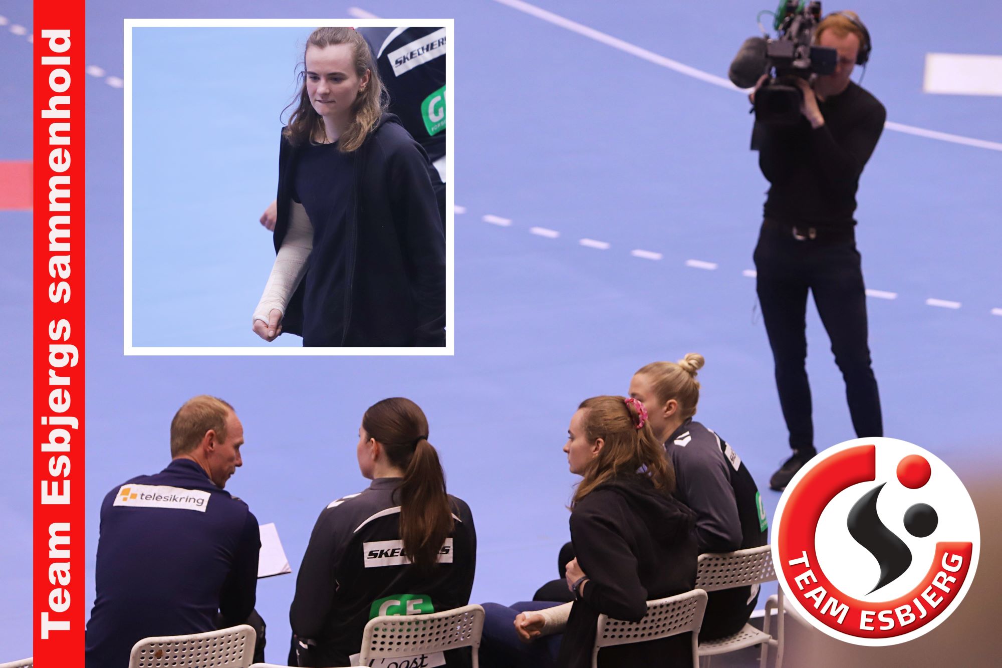 Medieopmærksomhed - Tims arbejde med 2 x Anna og Katharina. Foto/Collage: Johnny Tauman.