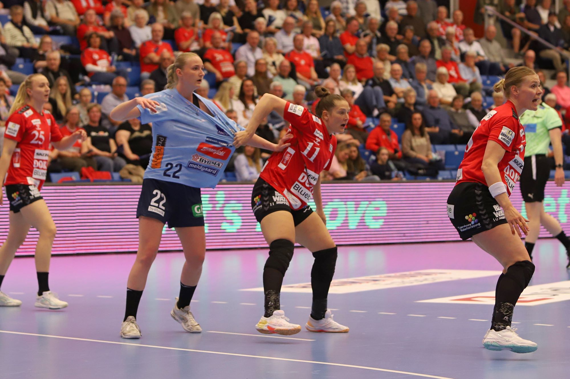 Rikke Iversen havde godt fat. Foto: Johnny Tauman.