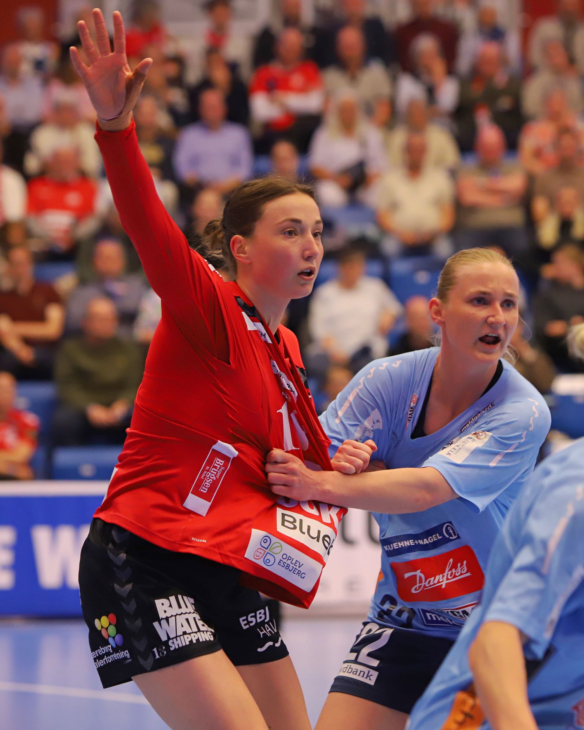 Olivia Löfqvist er næsten altid spilbar. Foto: Johnny Tauman.