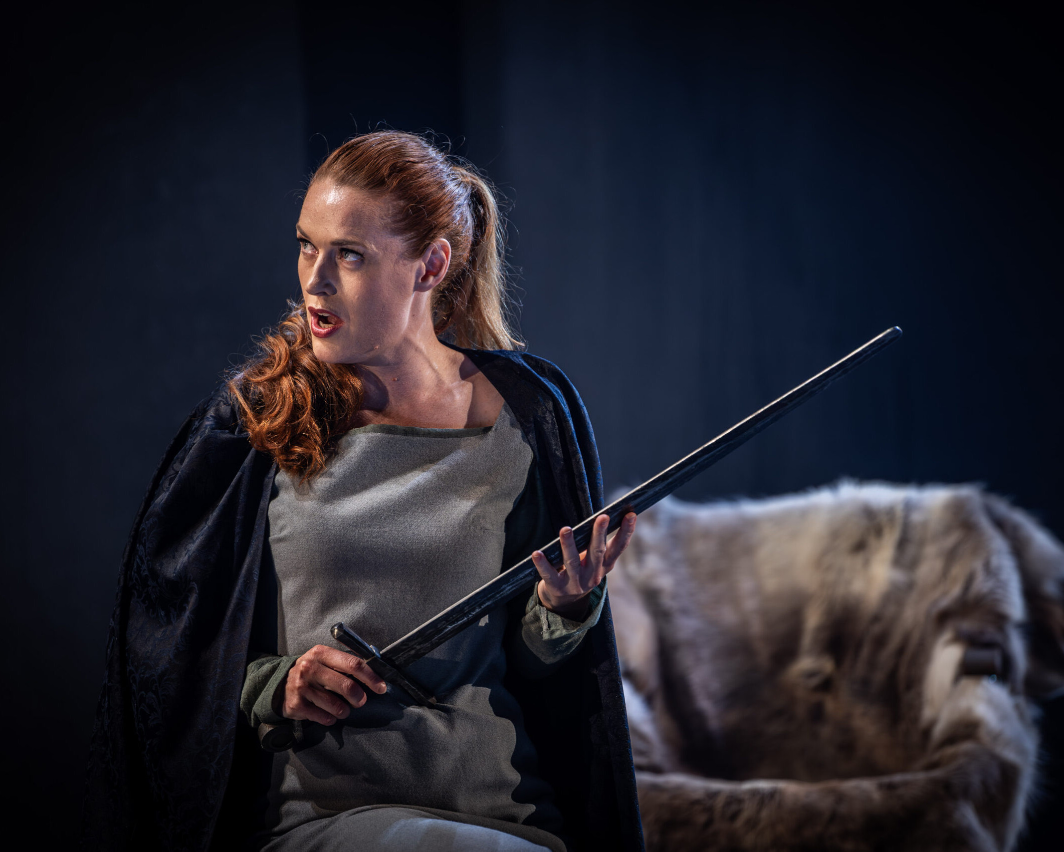 Sopranen Trine Bastrup Møller er nomineret som Årets Sanger for sin rolle i RAGNAROK. Foto: Lars Düwel.
