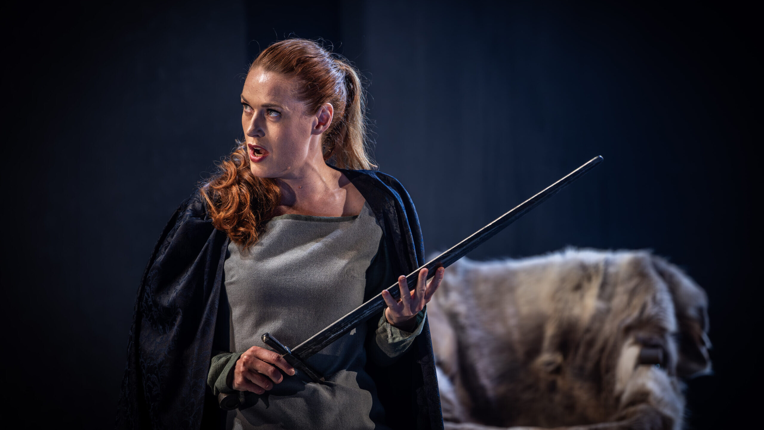 Sopranen Trine Bastrup Møller er nomineret som Årets Sanger for sin rolle i RAGNAROK. Foto: Lars Düwel.