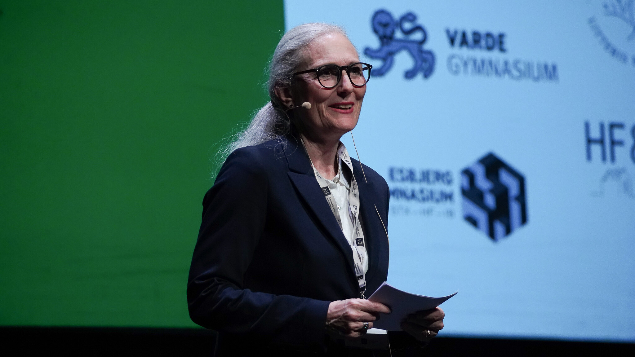 Sygehusdirektør Anna-Marie Bloch Münster, bestyrelsesleder i Education Esbjerg, pegede på behovet for stærkere samarbejde mellem kommuner, virksomheder og uddannelsesinstitutioner. Foto: Education Esbjerg.