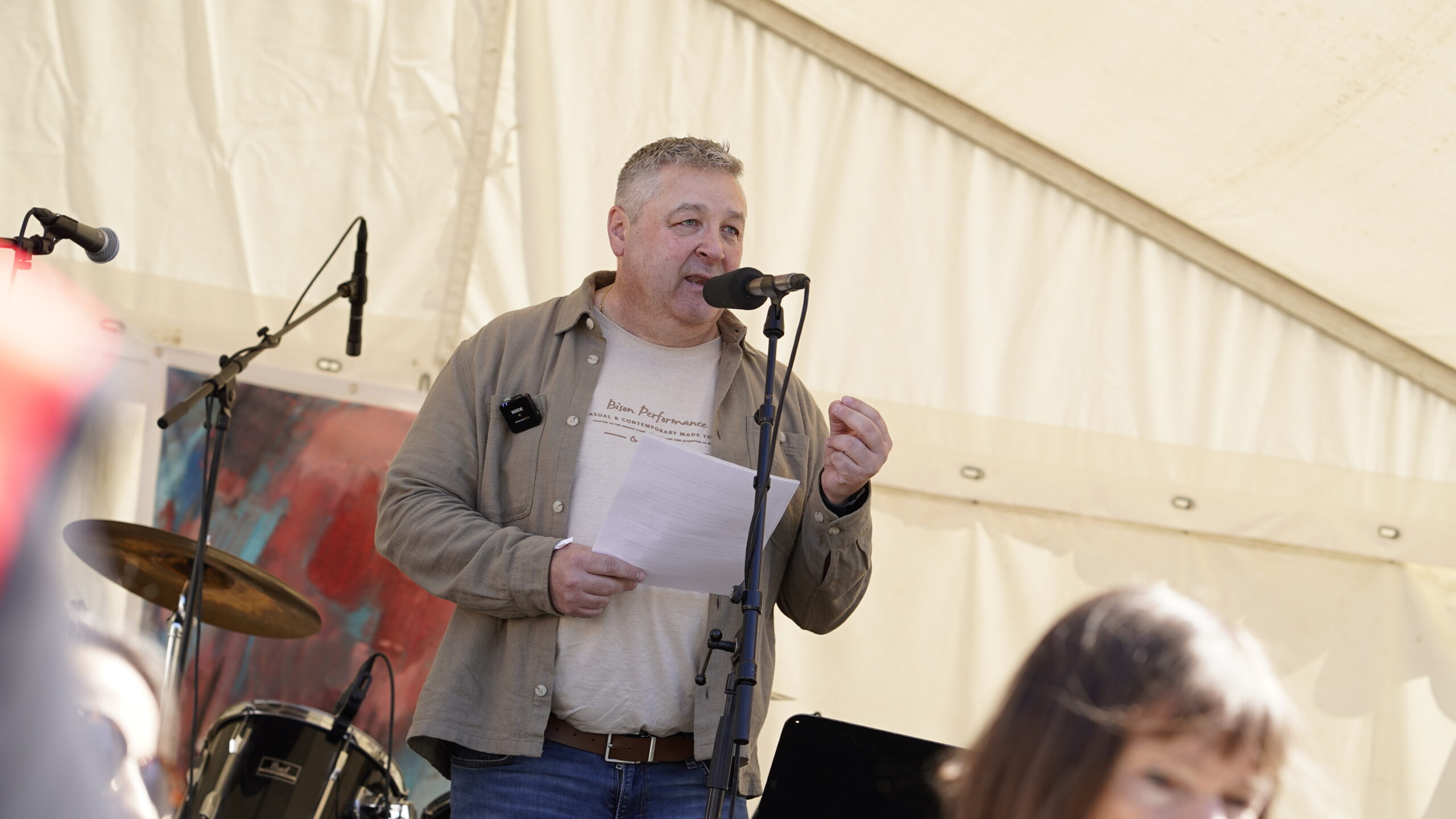 Henning Overgaard, 1. maj 2026, Gryden i Esbjerg. Foto: Fjodor Pedersen.