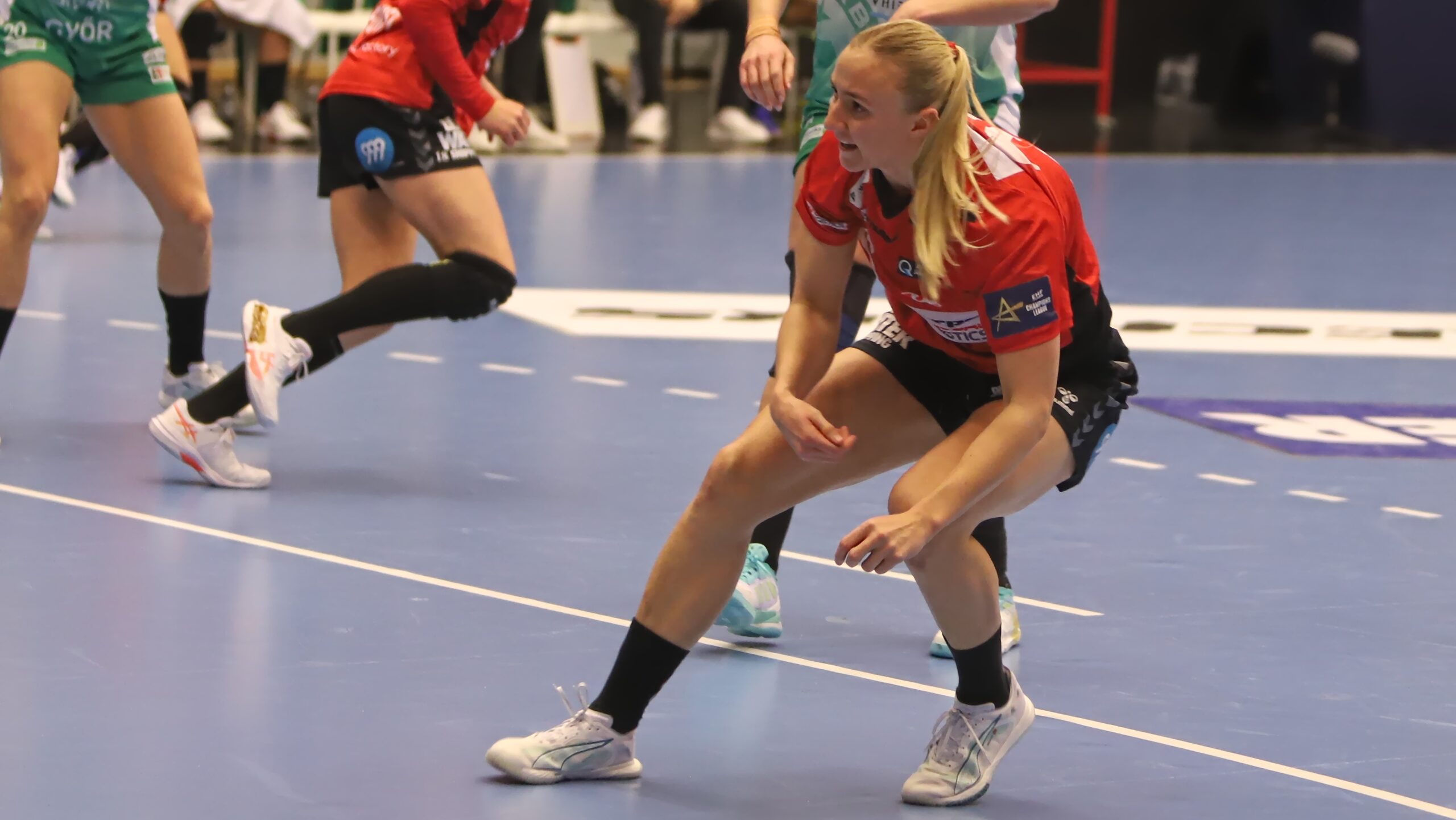 Henny Reistad vil have guldmedaljen for et DM sæson 25-26. Foto: Johnny Tauman.
