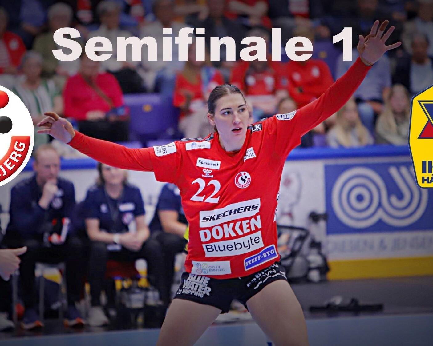 Line Haugsted er den perfekte spiller i 5-1-opstillingen. Foto/Collage: Johnny Tauman.