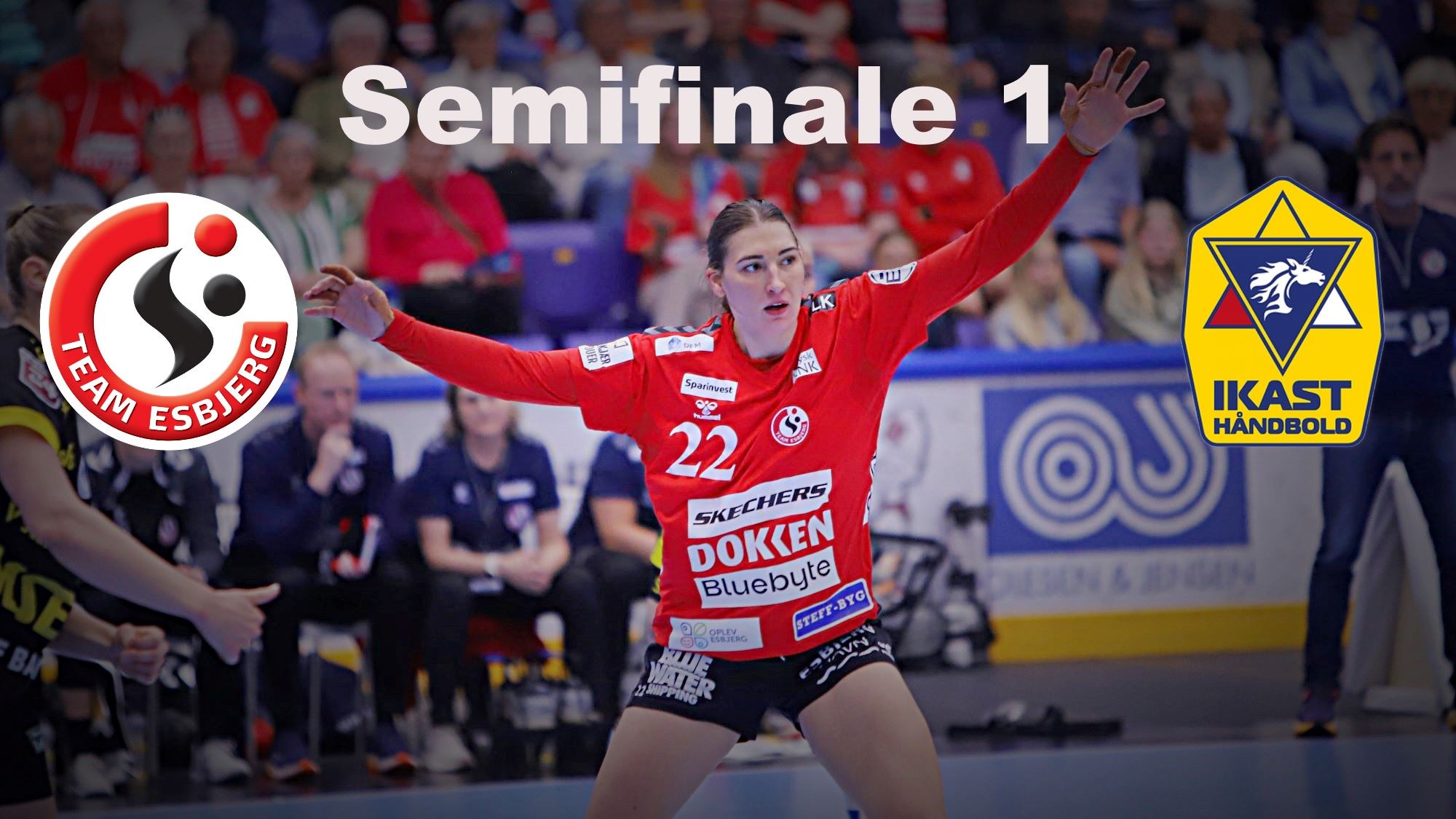 Line Haugsted er den perfekte spiller i 5-1-opstillingen. Foto/Collage: Johnny Tauman.