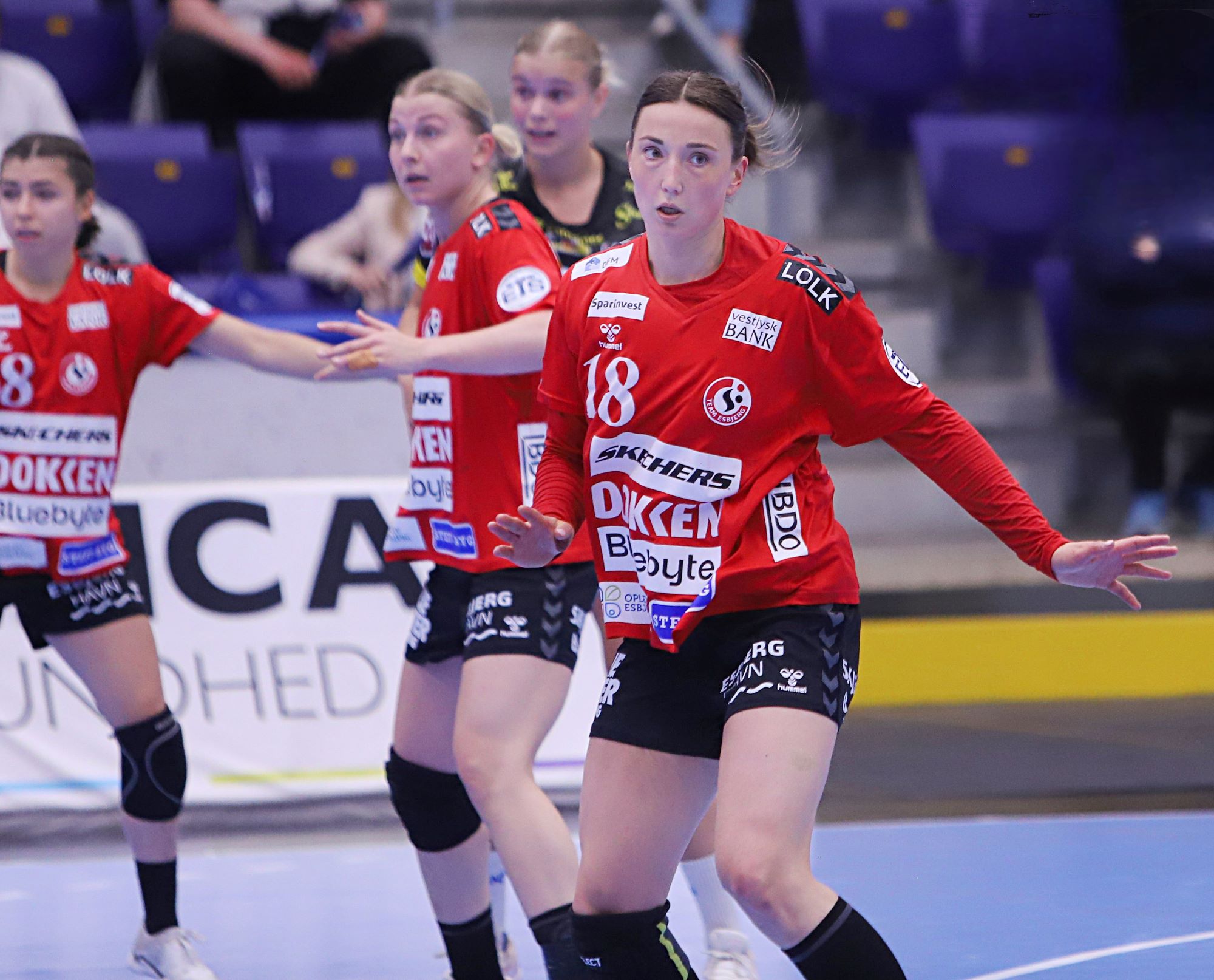 Olivia Löfqvist er blevet en værdifuld forsvarsspiller. Foto: Johnny Tauman.