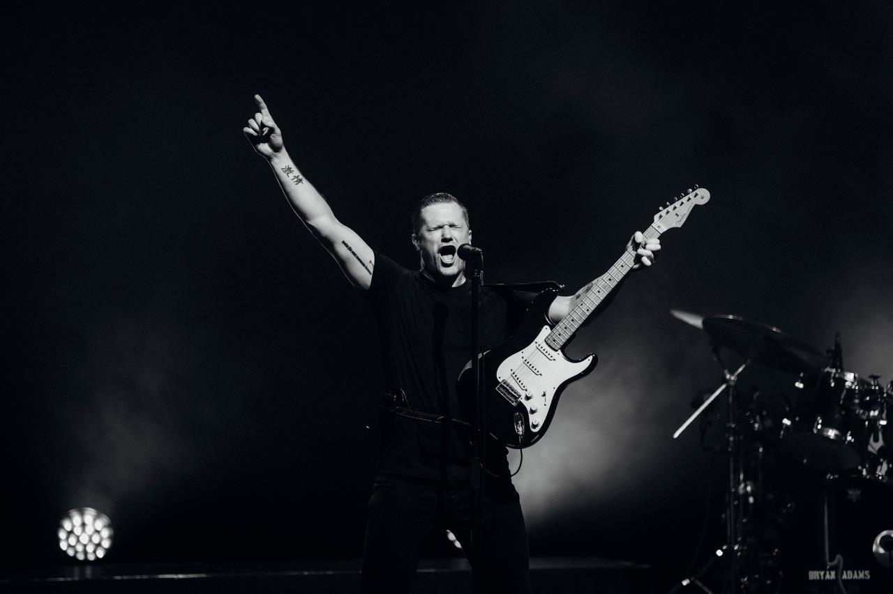 Bryan Adams Jam er blandt de fire navne, der optræder i Byparken til årets Sommerliv-koncerter. PR-foto.