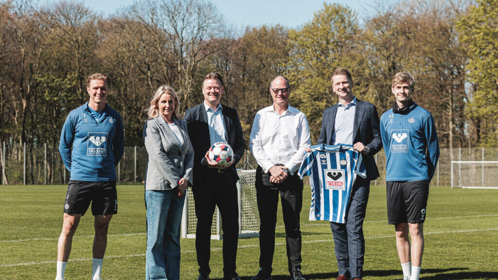 Claus Sørensen Gruppen forlænger hovedsponsoratet med EfB. Pressefoto.