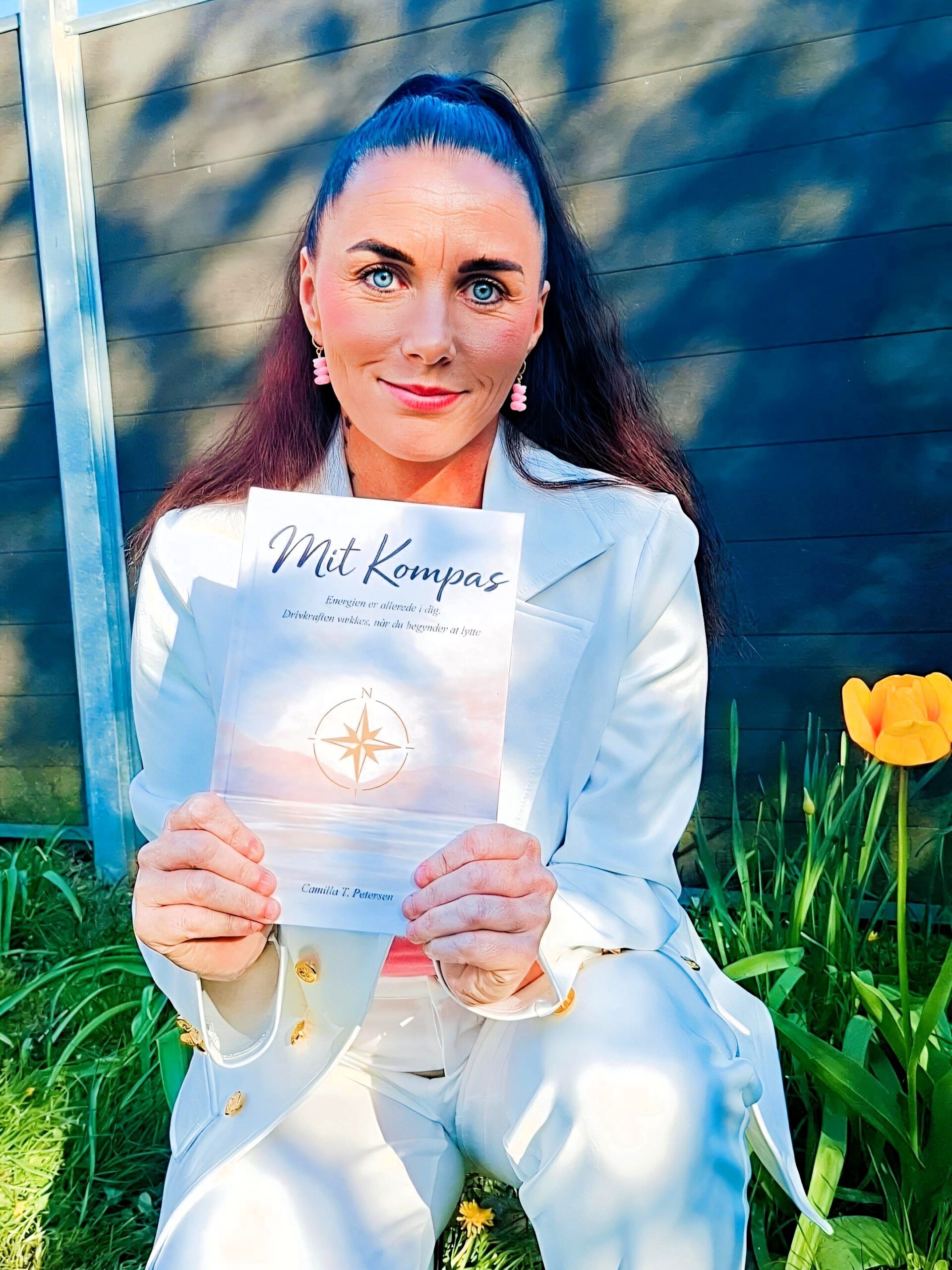 Camilla Tandrup Petersen er aktuel med debutbogen Mit Kompas, som udspringer af hendes personlige rejse gennem modgang og selvudvikling. Privatfoto.