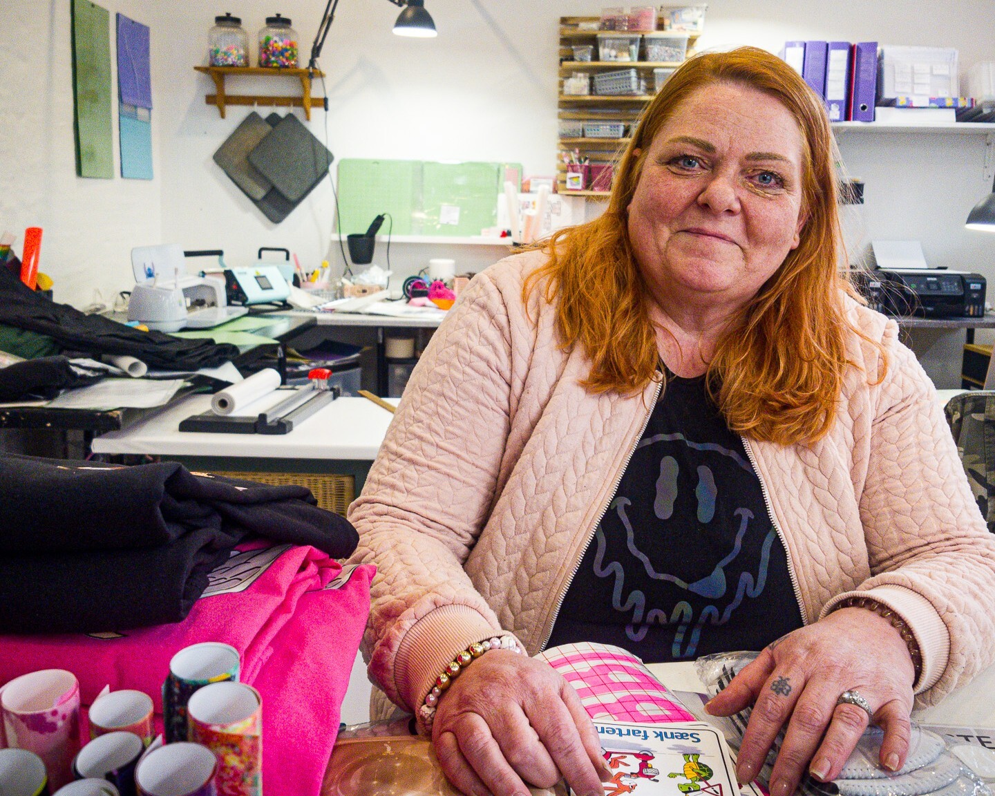 Tina Husted åbnede i september sidste år i Englandsgade - nu flytter Miss Husted, som butikken hedder, til gågaden. Foto: Fjodor Pedersen.