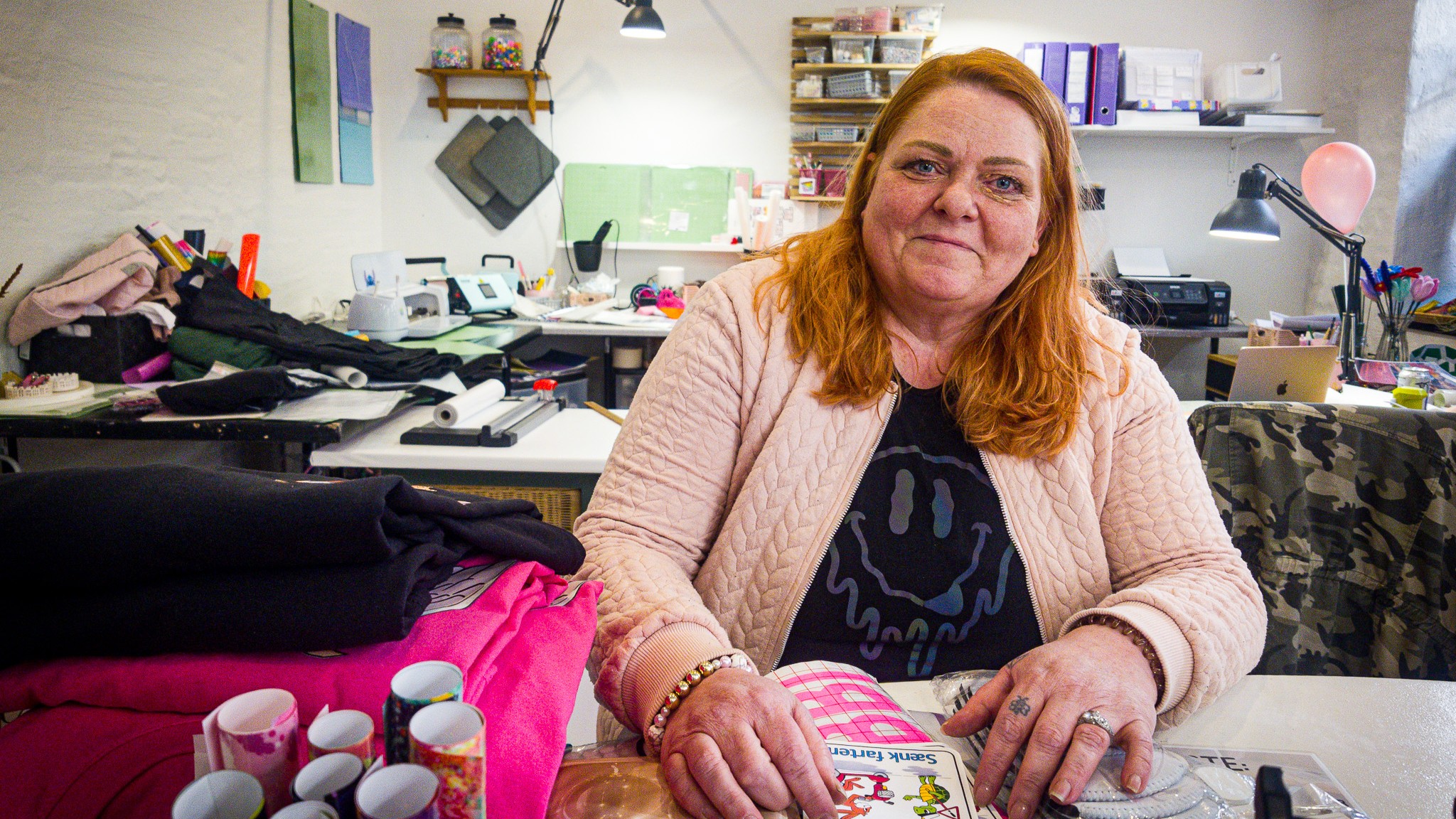 Tina Husted åbnede i september sidste år i Englandsgade - nu flytter Miss Husted, som butikken hedder, til gågaden. Foto: Fjodor Pedersen.