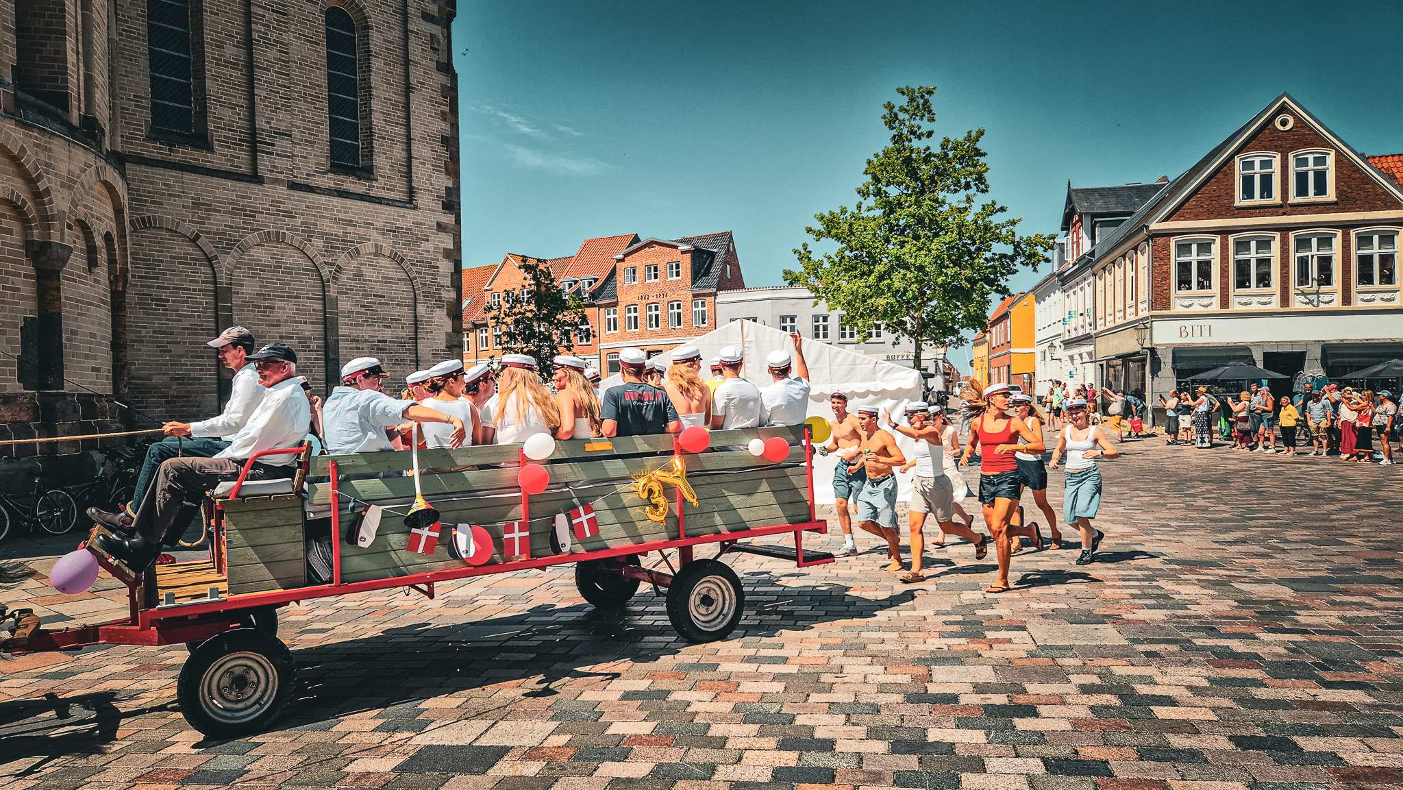 Studenter i Ribe, 2026. Foto: Camilla Uth.
