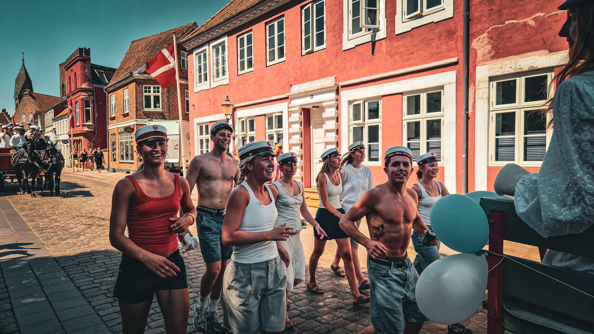 Studenter i Ribe, 2026. Foto: Camilla Uth.