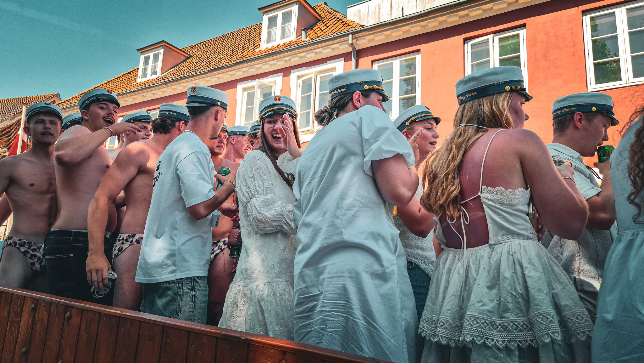 Studenter i Ribe, 2026. Foto: Camilla Uth.