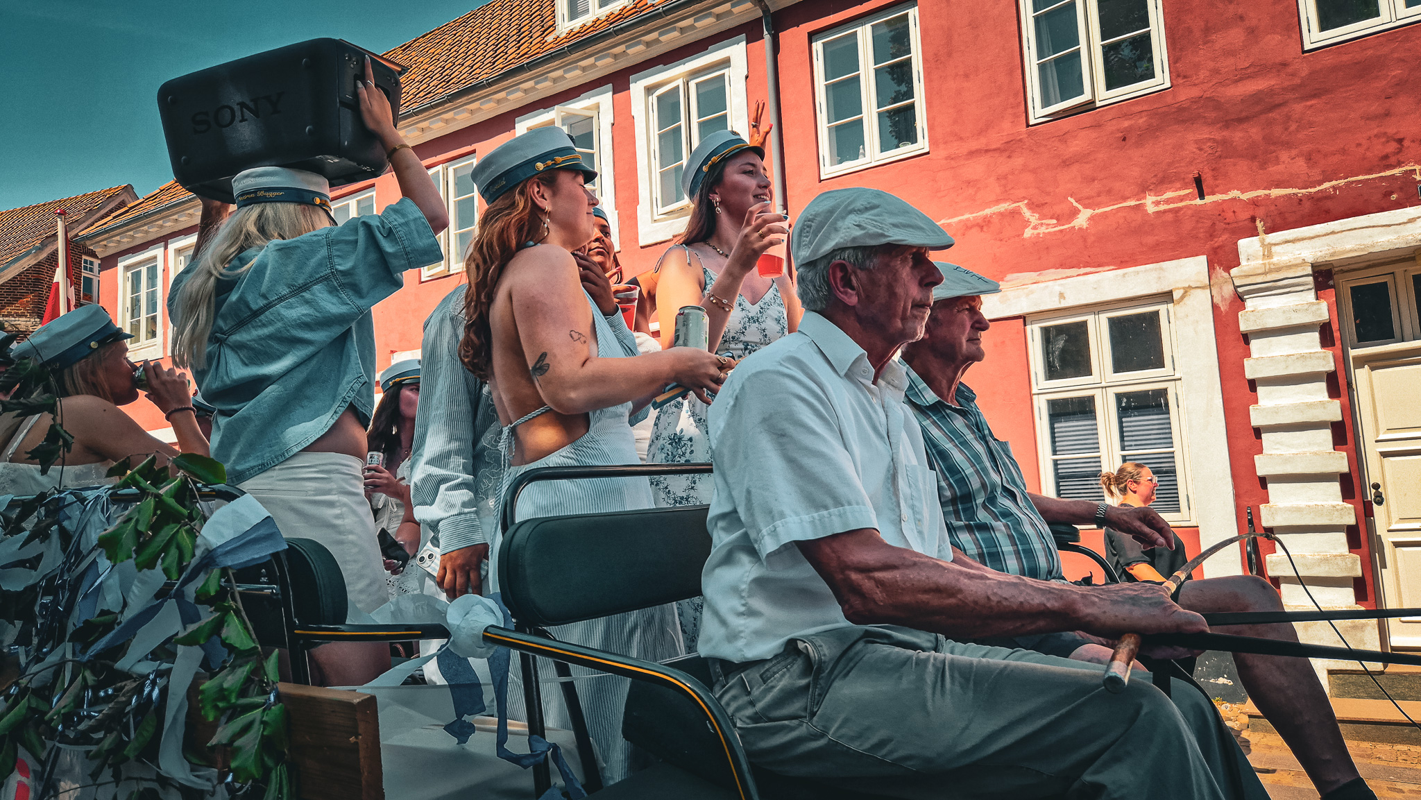 Studenter i Ribe, 2026. Foto: Camilla Uth.