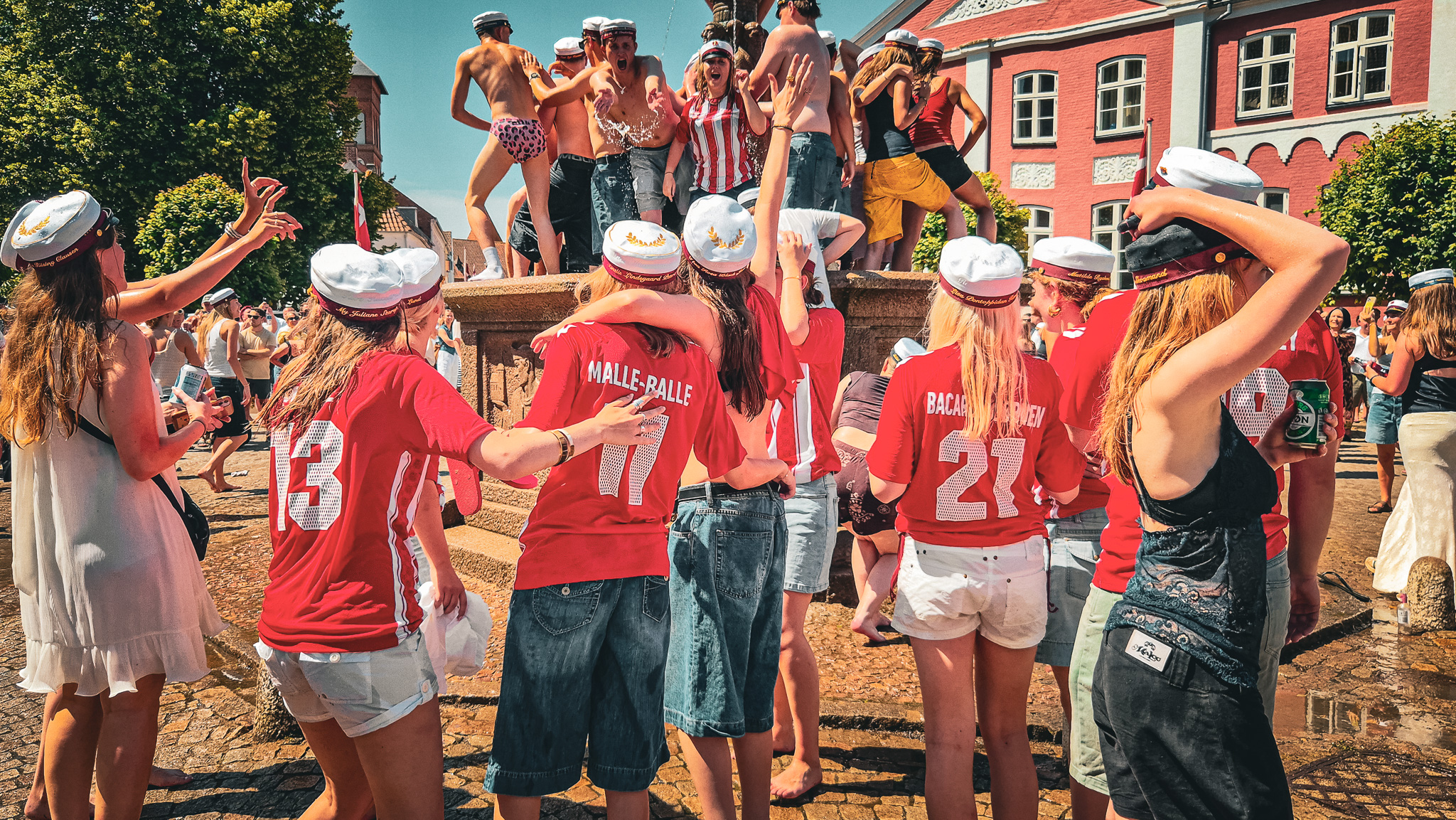 Studenter i Ribe, 2026. Foto: Camilla Uth.