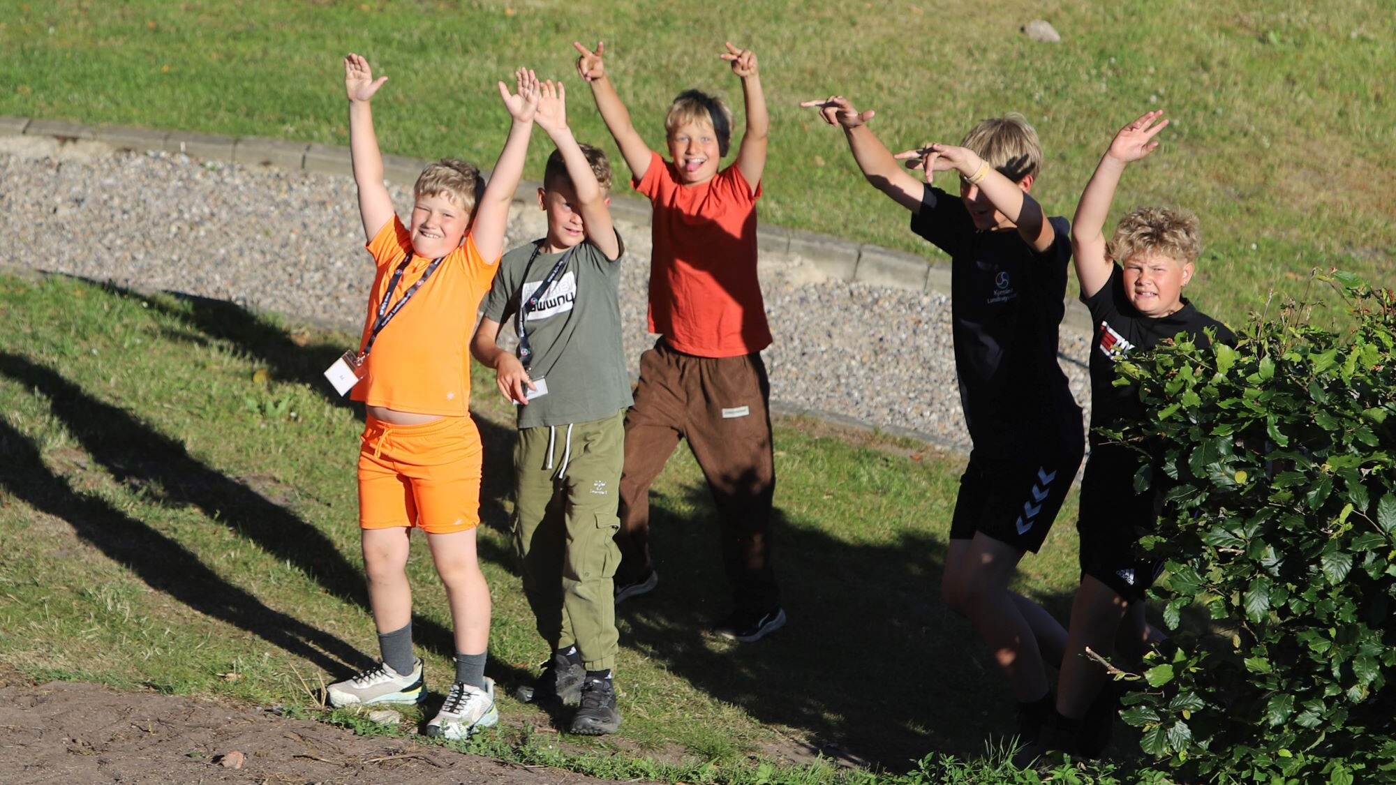 Humøret var højt, da dagen bød på såkaldt mudrace. Foto: Johnny Tauman.