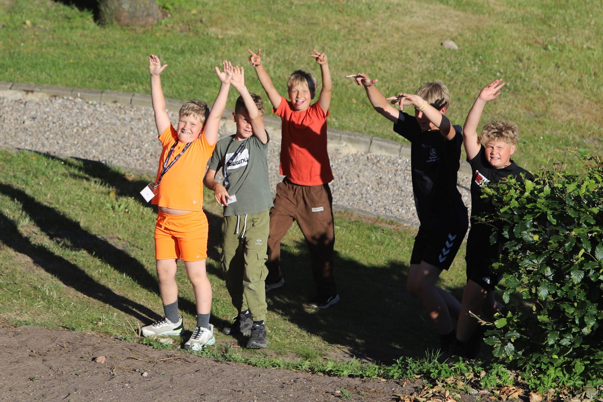 Humøret var højt, da dagen bød på såkaldt mudrace. Foto: Johnny Tauman.