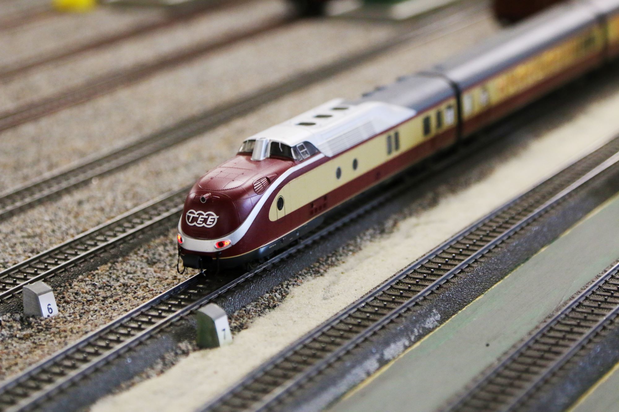 Det prestigefyldte TEE-lyntog, dr kørte i mange år hos DSB. Foto: Johnny Tauman.