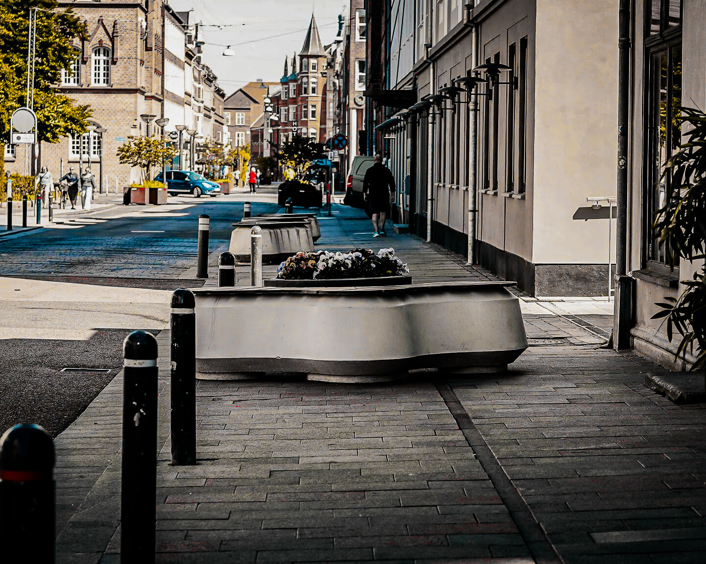 Skolegade, Esbjerg. Arkivfoto.