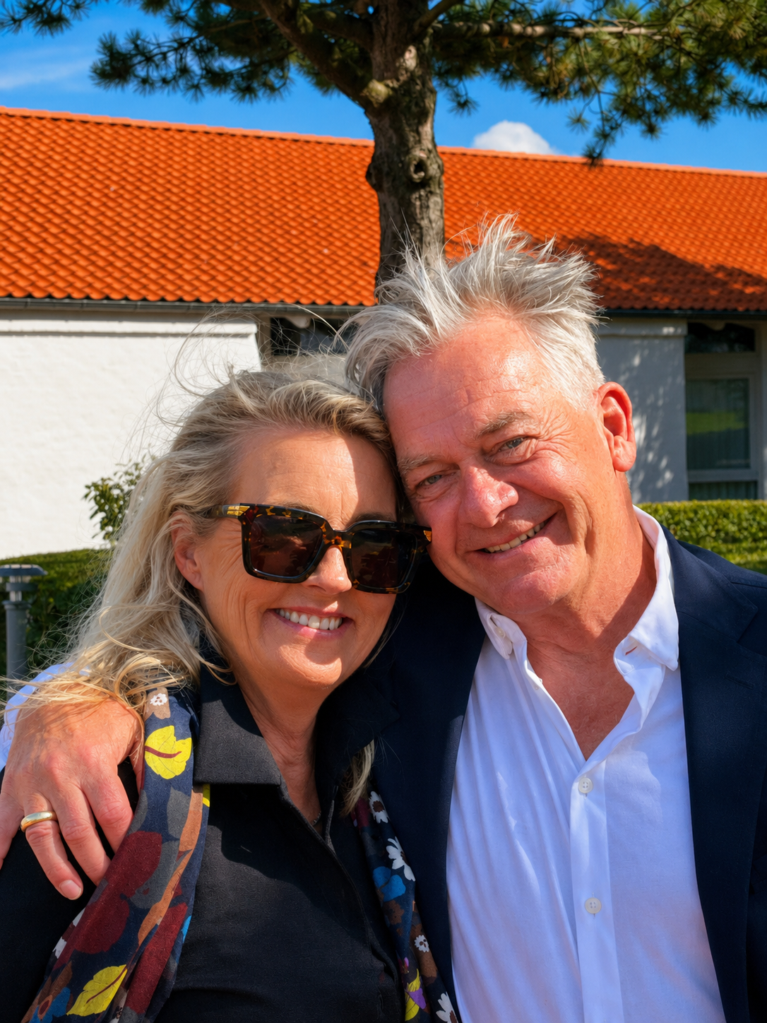 Hanne Lodberg og Kræn Christensen har fundet fælles fodslag i alt fra kirke og kultur til velgørenhed og lange gåture gennem skoven. Foto: Lene Lund.