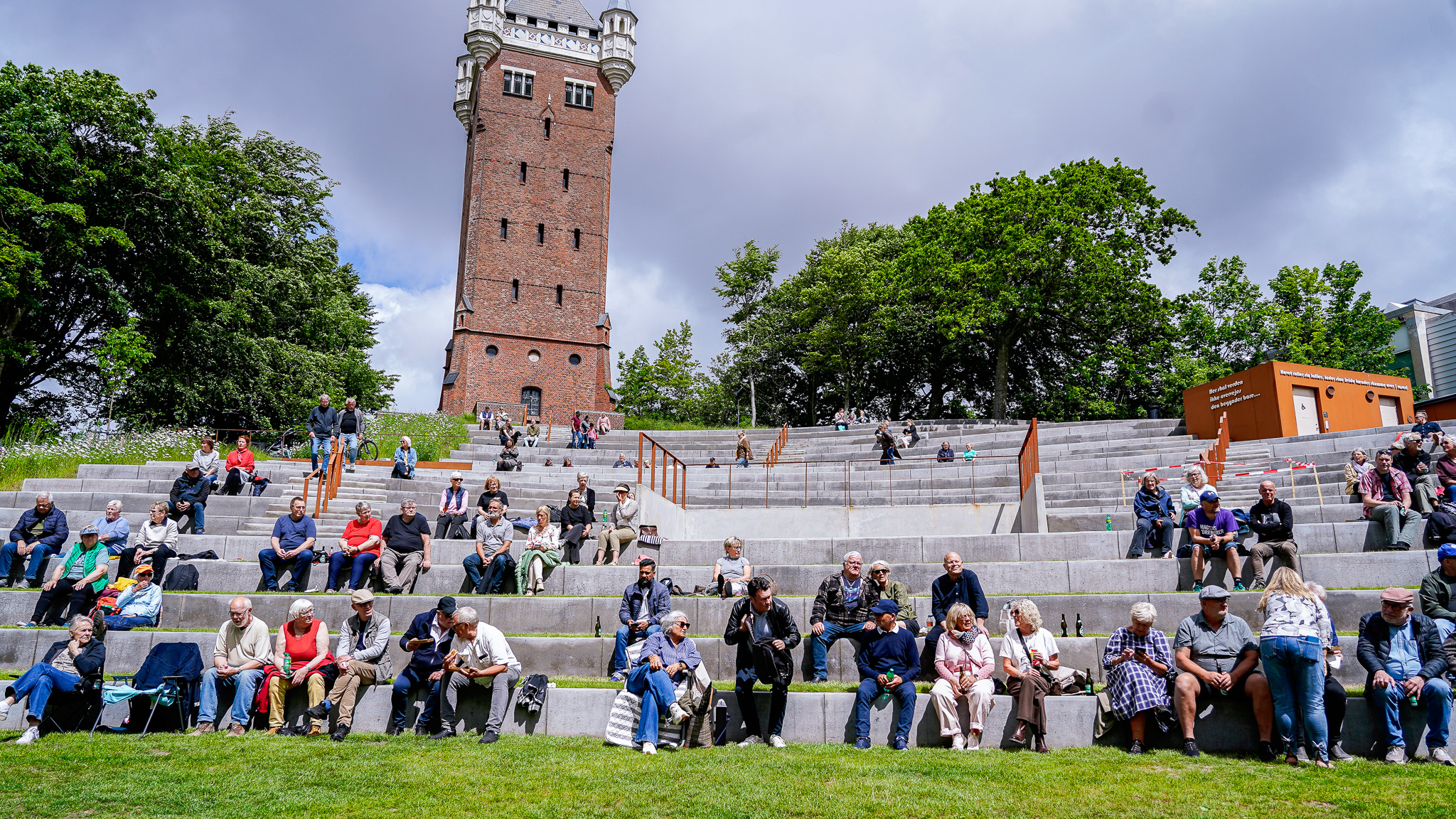 Vejret var perfekt til udendørs Grundlovsmøde. Foto: Fjodor Pedersen.