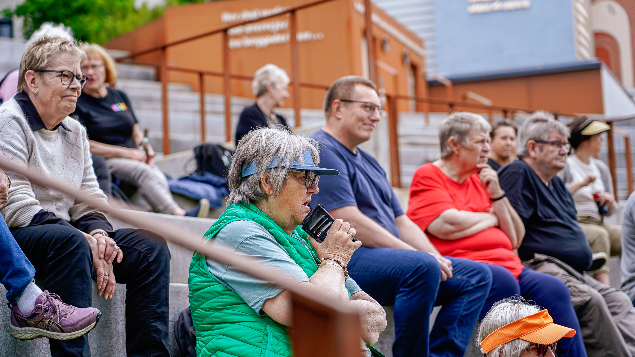 80-100 stykker var mødt frem til første Grundlovsmøde i Byparken i en årrække. Foto: Fjodor Pedersen.