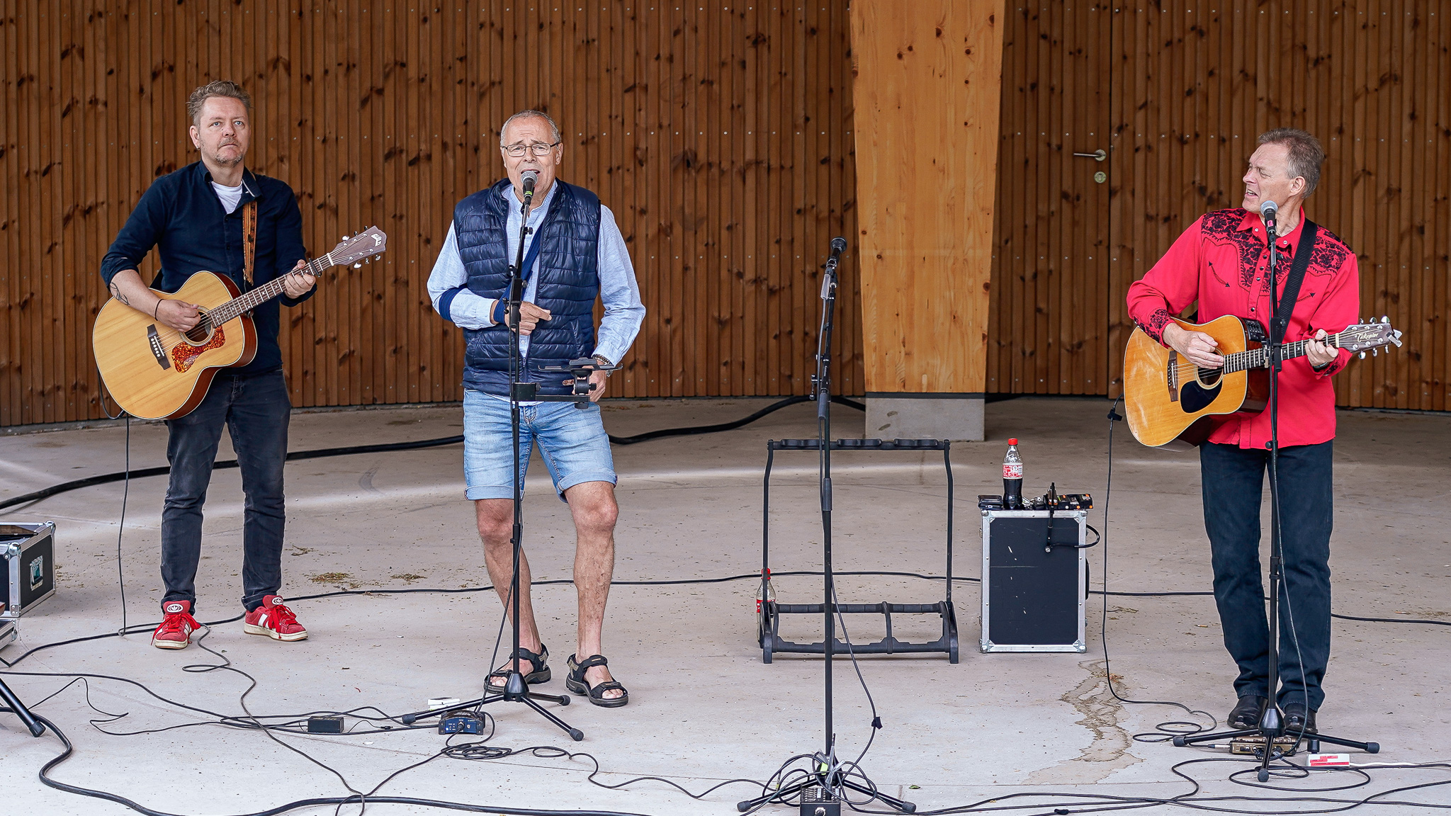 Martin Pagaard, Lars Schütt og Jan Mols. Foto: Fjodor Pedersen.