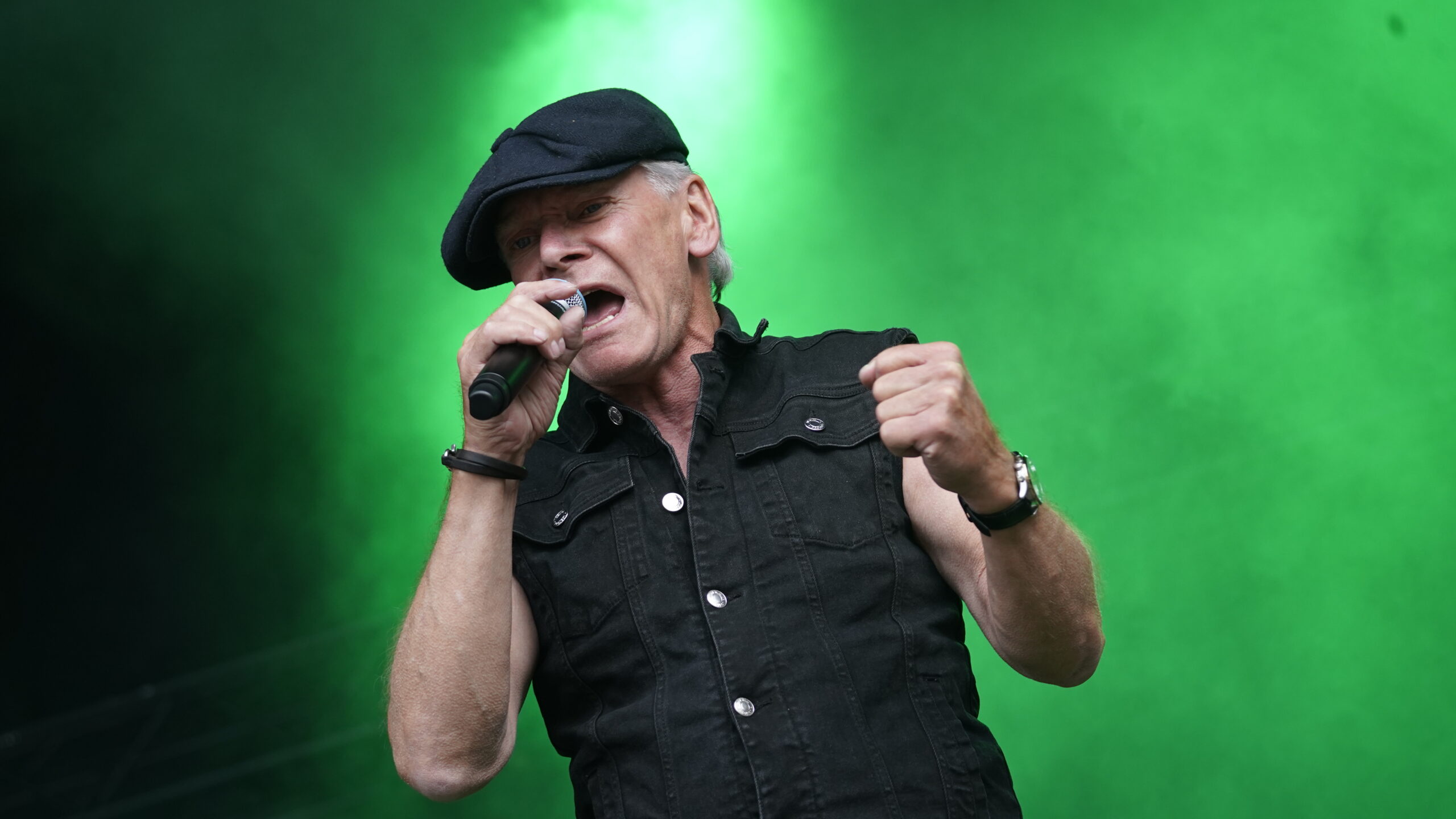 Jimi Olsen diskede naturligvis op med ACDC. Foto: Fjodor Pedersen.