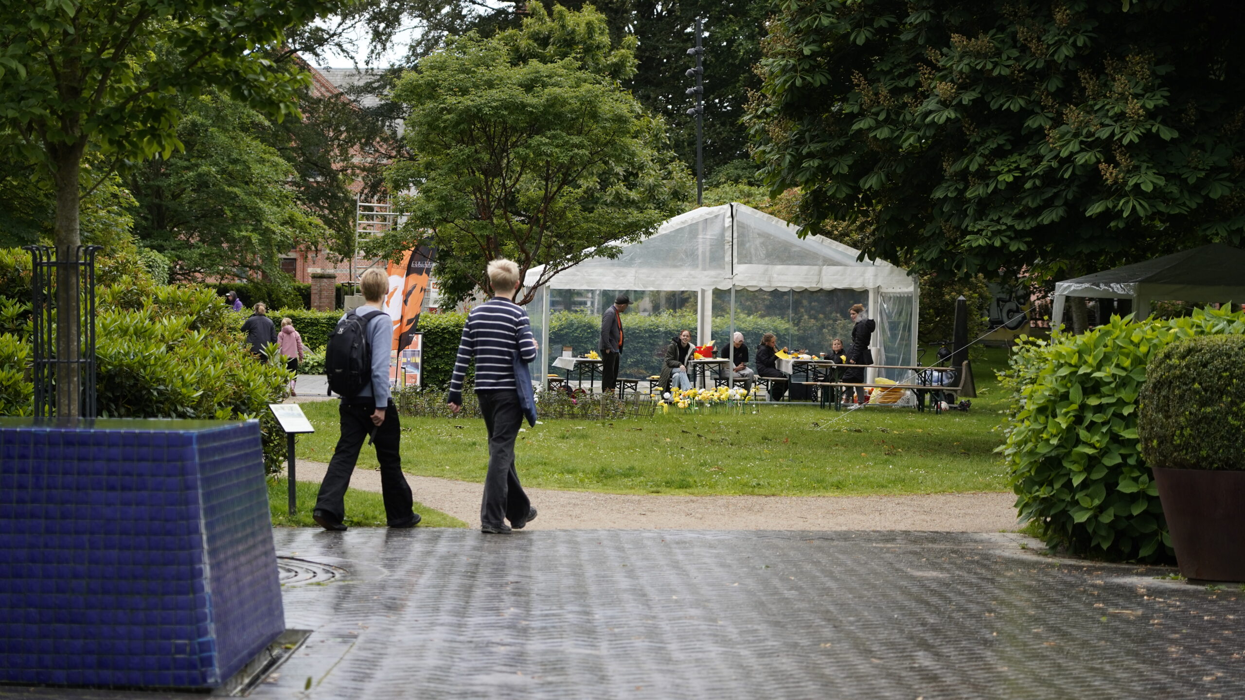22. juni 2013 genåbnede den gamle kirkegård som IC Møllerparken. Foto: Fjodor Pedersen.