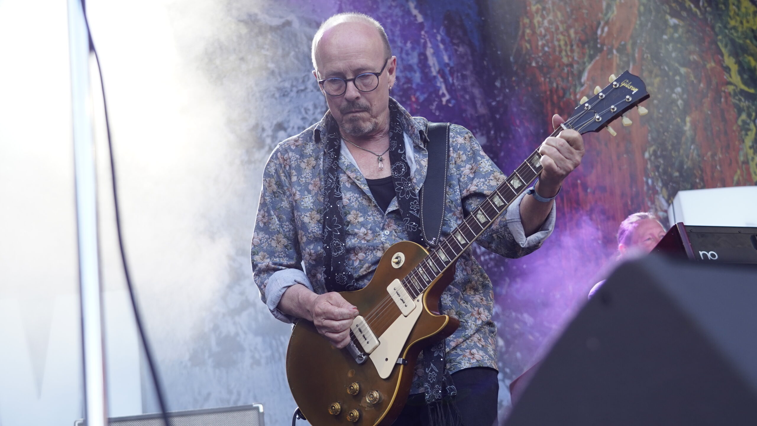Knud Møller var Johnny Madsens faste guitarist i årtier. Foto: Fjodor Pedersen.