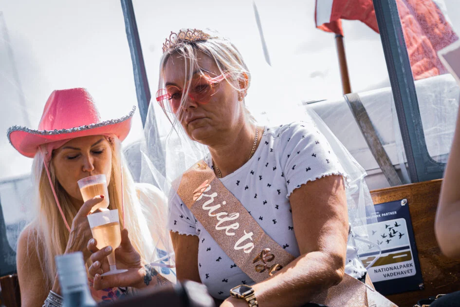Sidste år var EsbjergLiv.dk med på tur med MS Martha sammen med et polterabendselskab. Arkivfoto: Fjodor Pedersen.