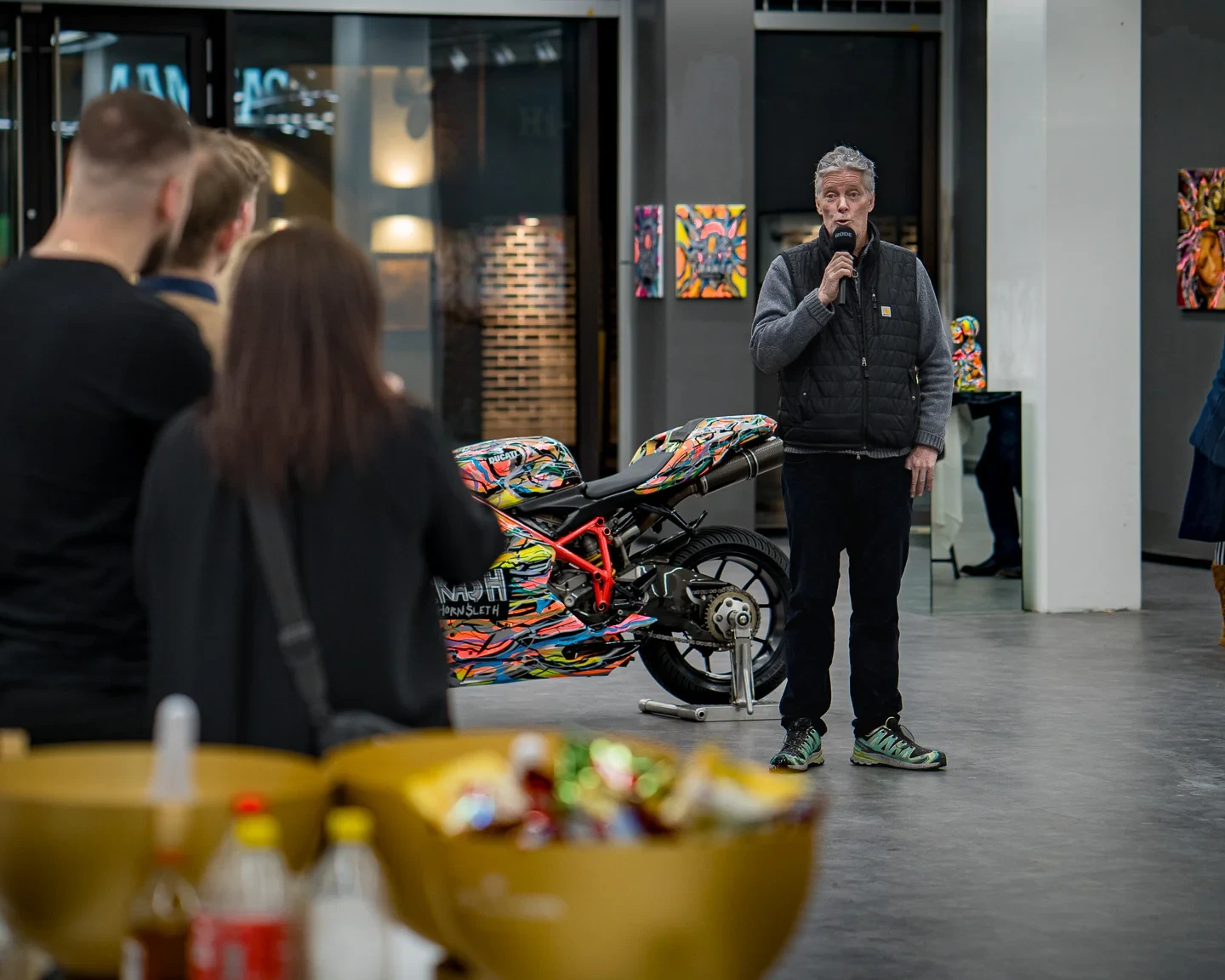 Provo-kunstneren Kristian von Hornsleth har flere gange besøgt Esbjerg indenfor de seneste par år. Arkivfoto: Fjodor Pedersen.