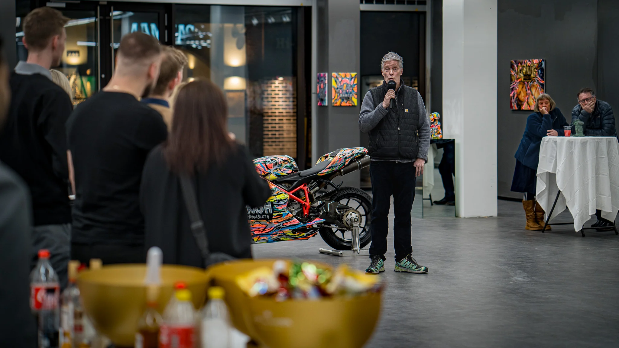 Provo-kunstneren Kristian von Hornsleth har flere gange besøgt Esbjerg indenfor de seneste par år. Arkivfoto: Fjodor Pedersen.