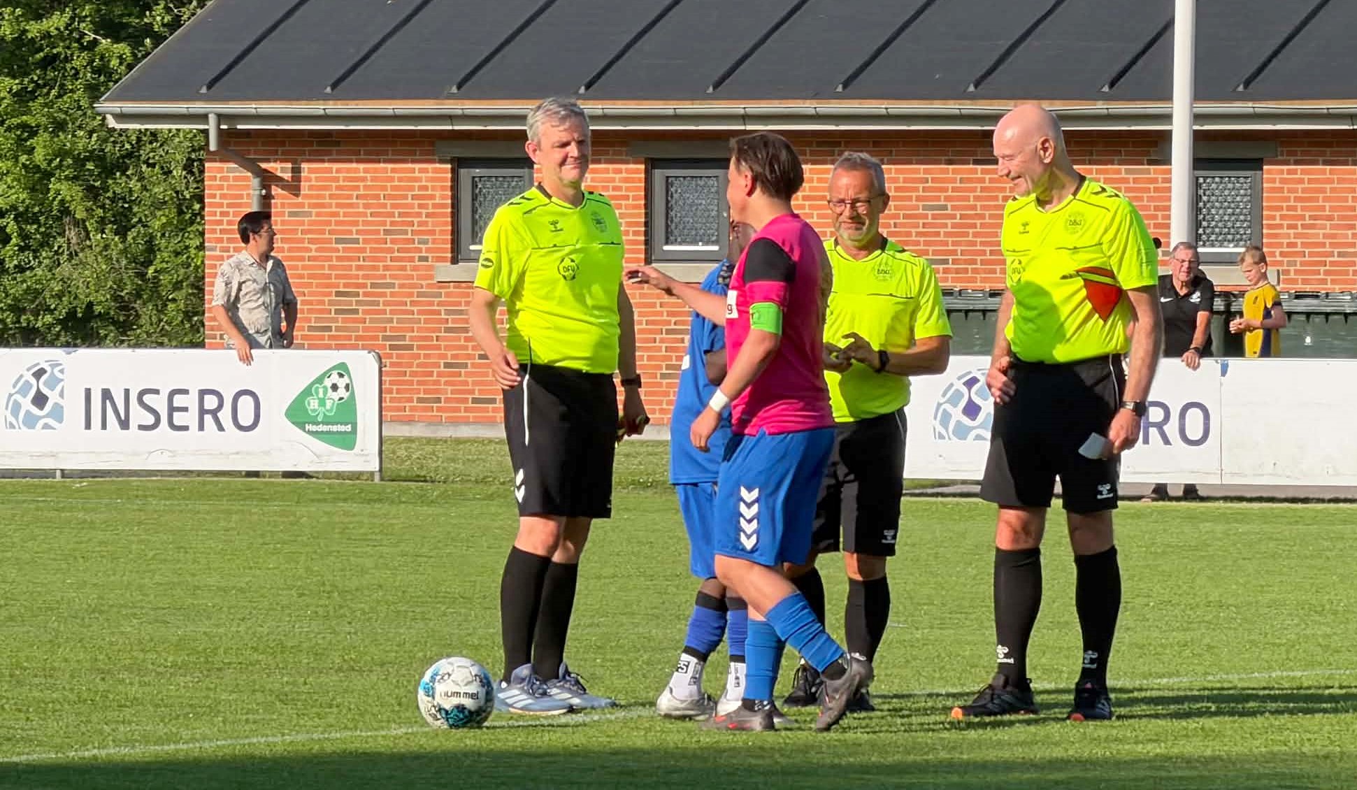 EfB's U15-hold spillede finale på neutral bane i Hedensted. Privatfoto.